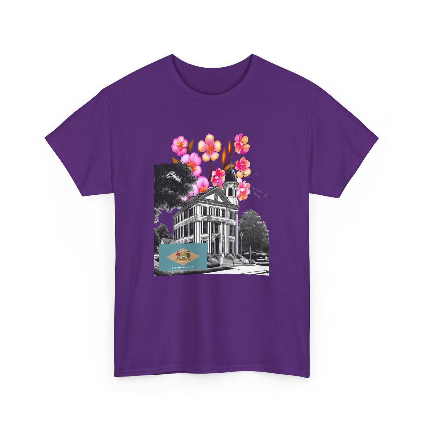 W Delaware Welaware (Unisex Heavy Cotton Tee)