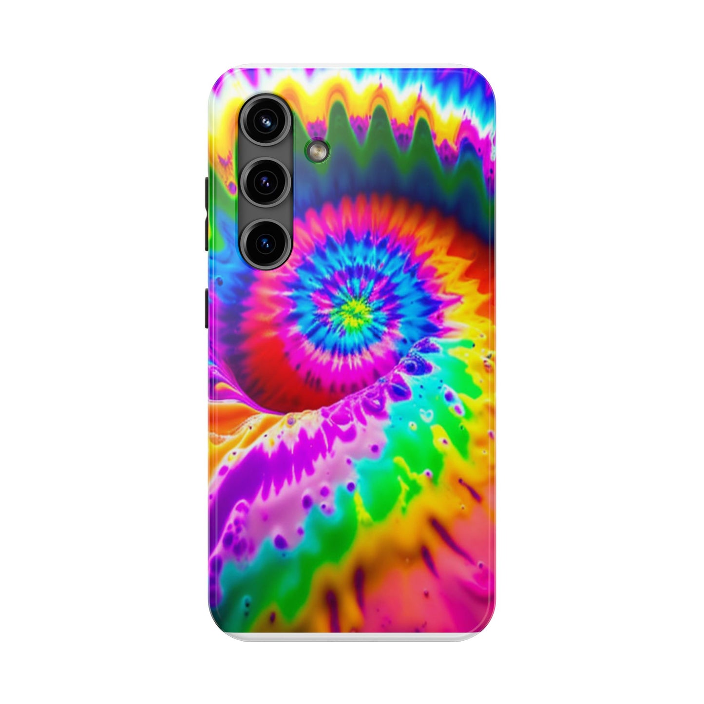 W Tie-Dye Wie-Wye (Tough iPhone Case)