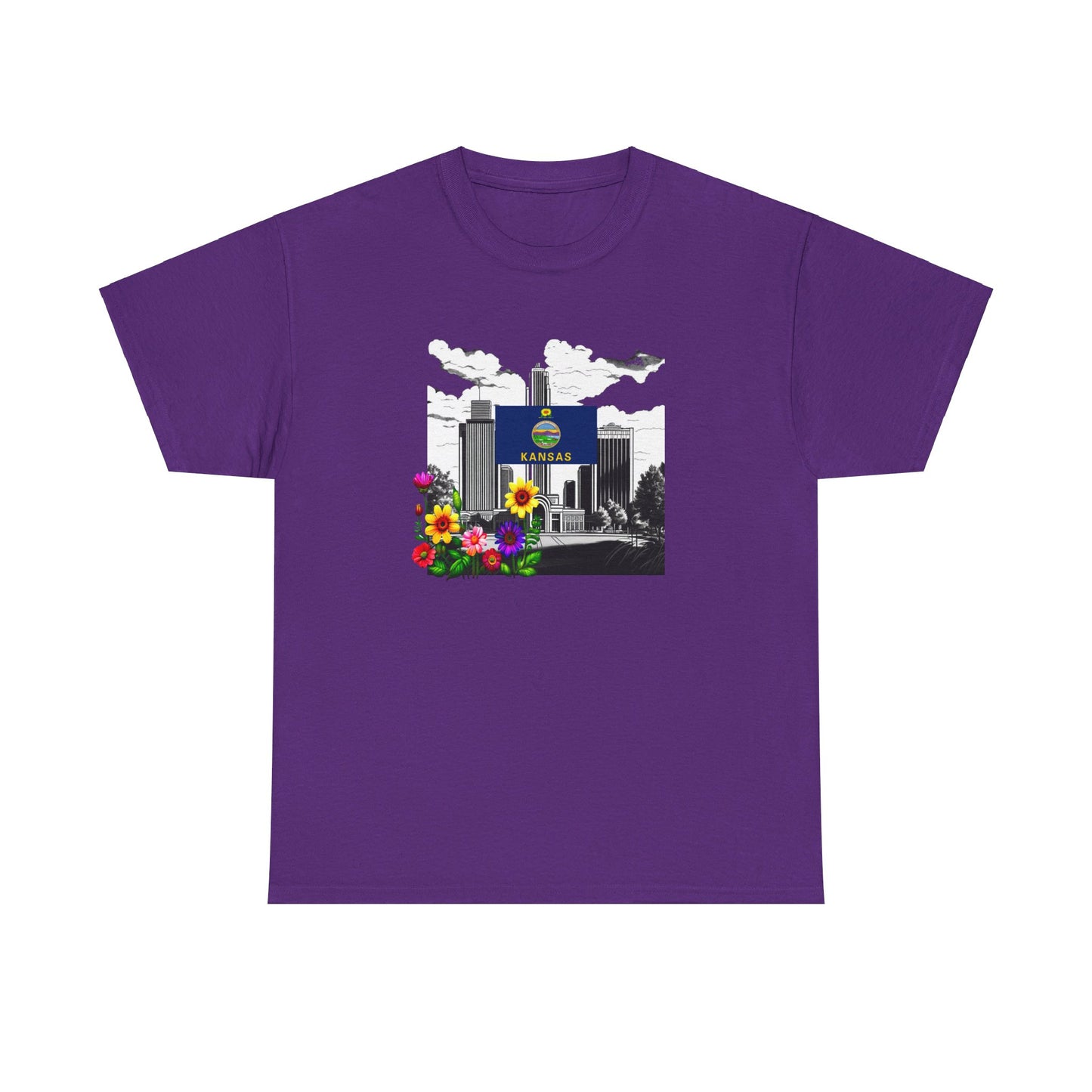 W Kansas Wansas (Unisex Heavy Cotton Tee)