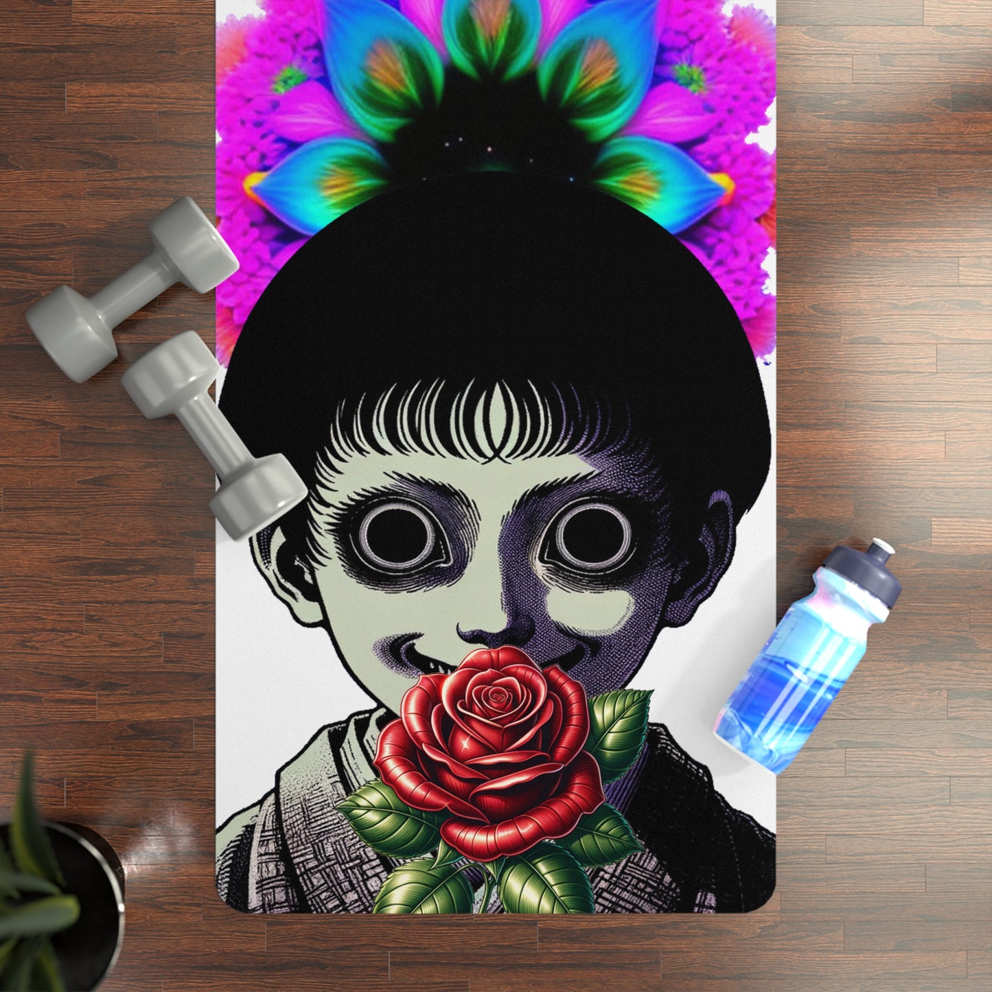 Wake Up (Rubber Yoga Mat)