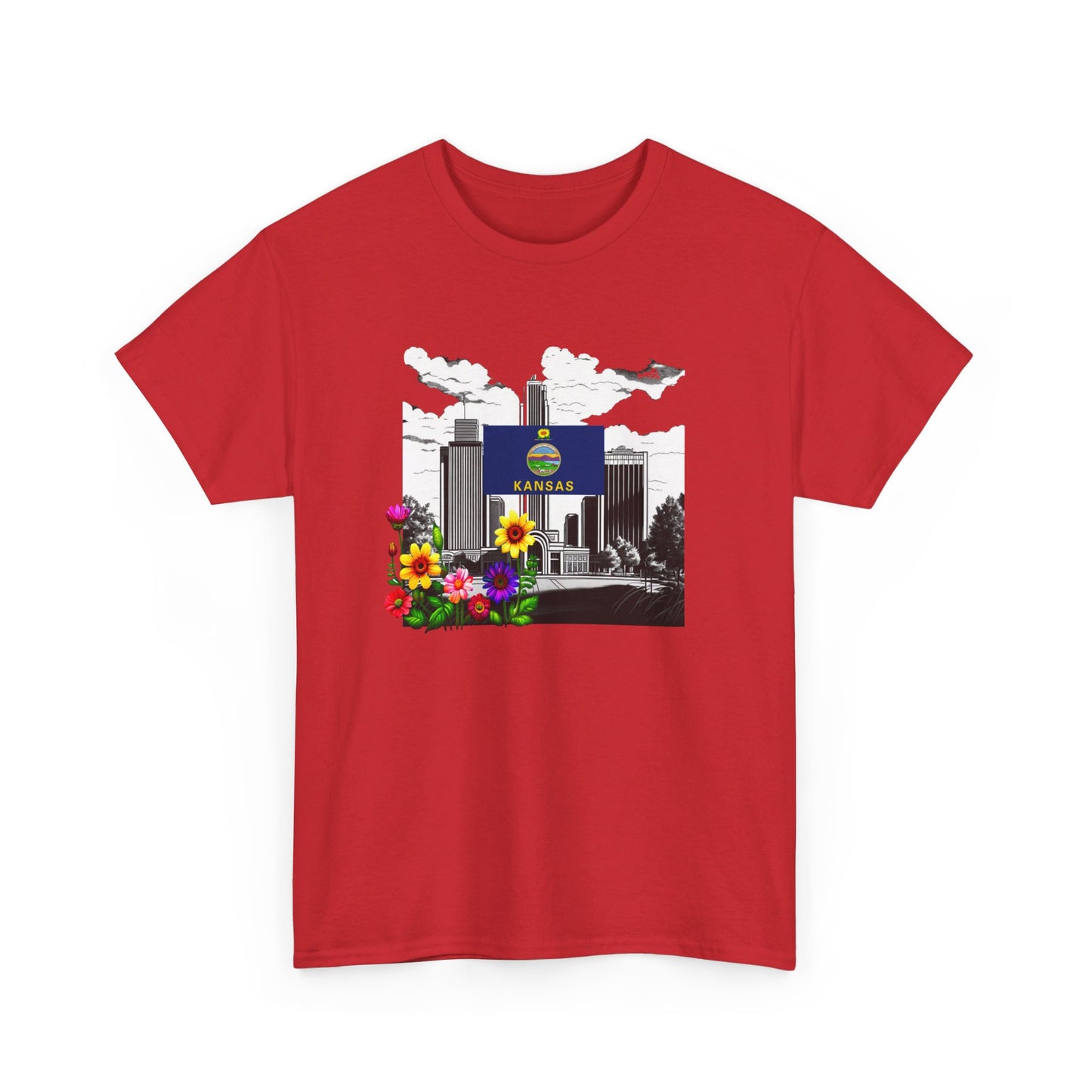 W Kansas Wansas (Unisex Heavy Cotton Tee)