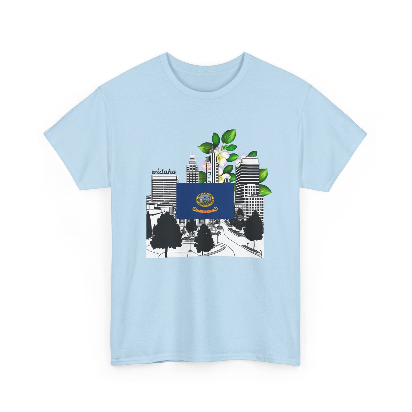 W Idaho Widaho (Unisex Heavy Cotton Tee)