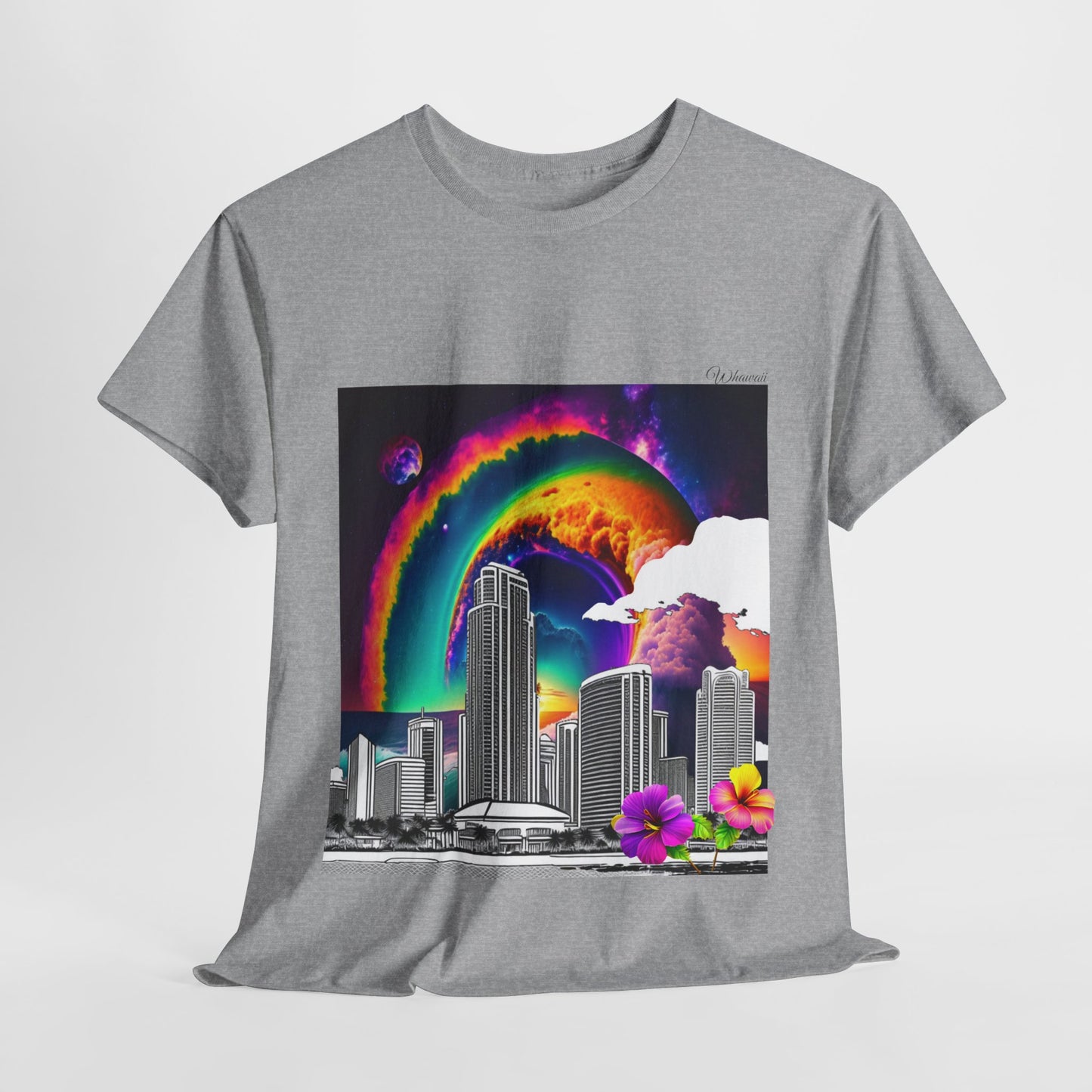W Hawaii Wawaii (Unisex Heavy Cotton Tee)