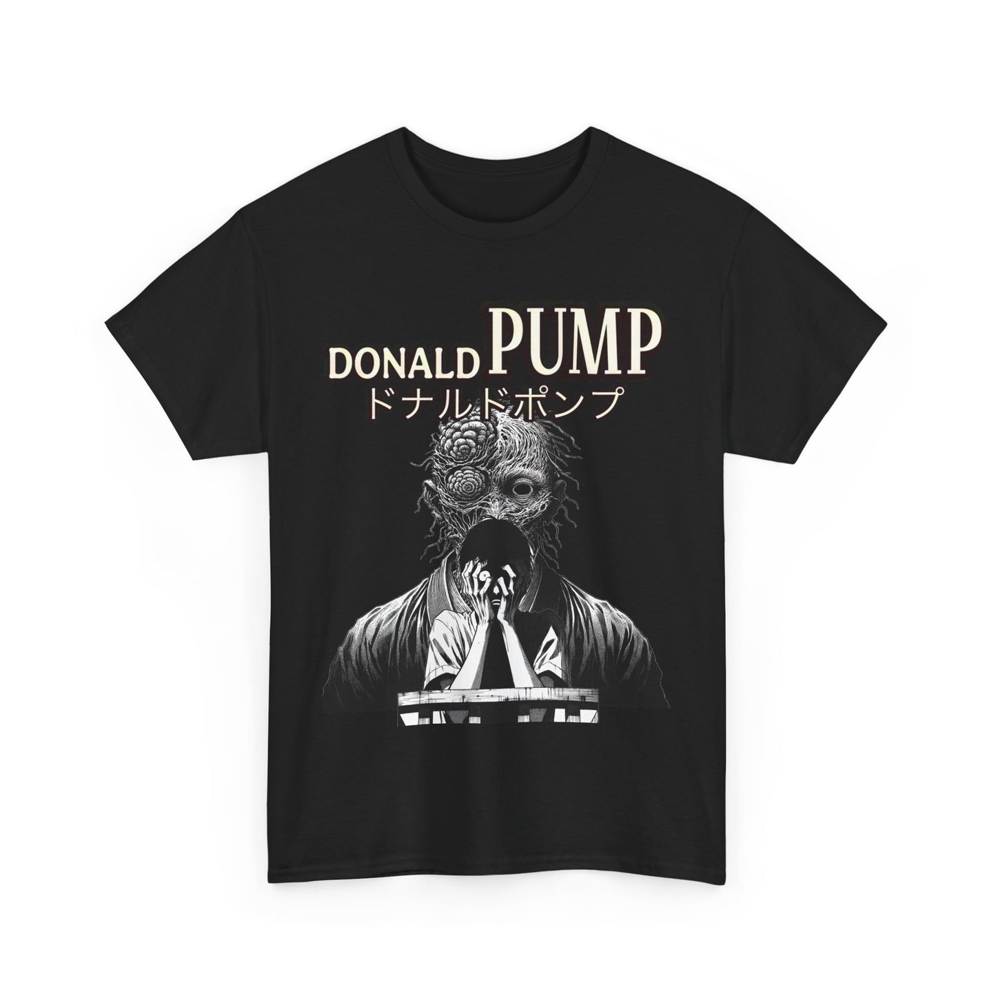Donald Pumpドナルドポンプ Unisex Heavy Cotton Tee