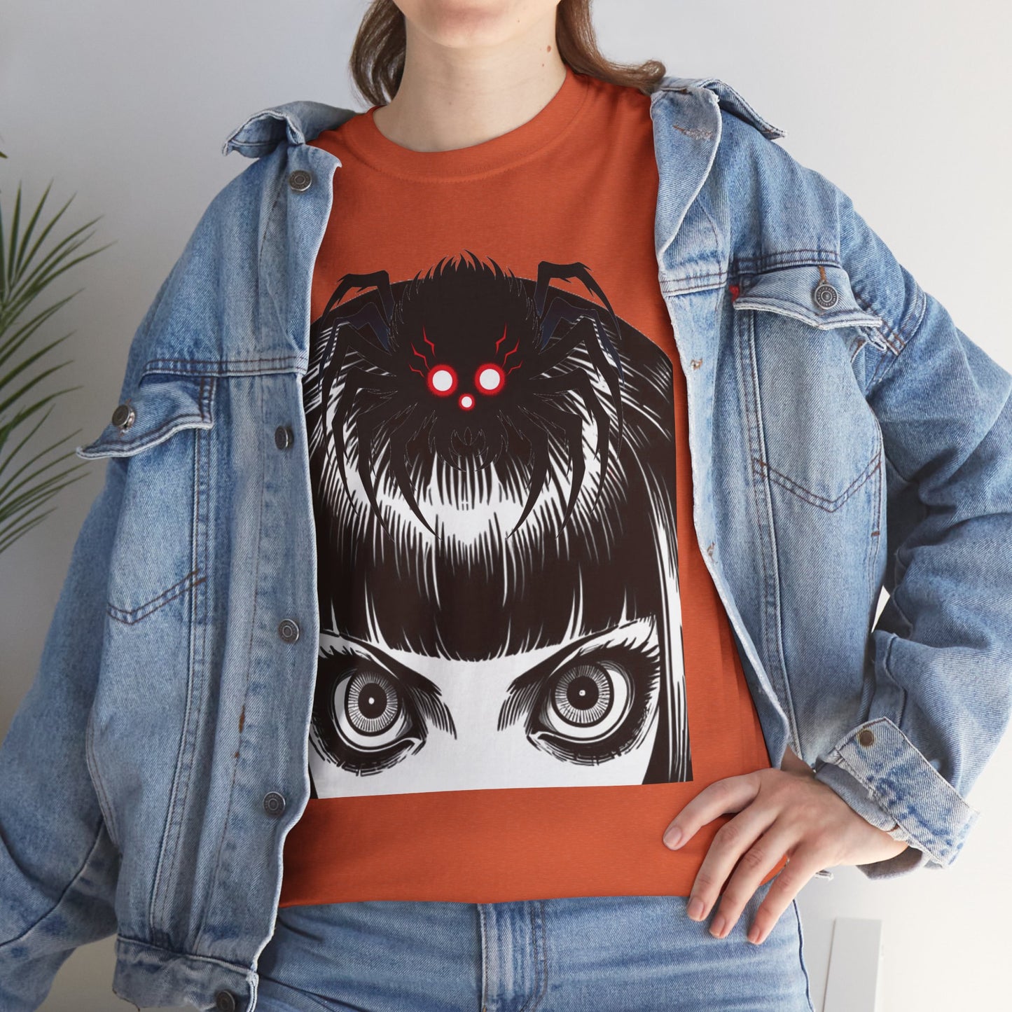 Spider Princess the Destroyer 破壊者スパイダープリンセス Unisex Heavy Cotton Tee