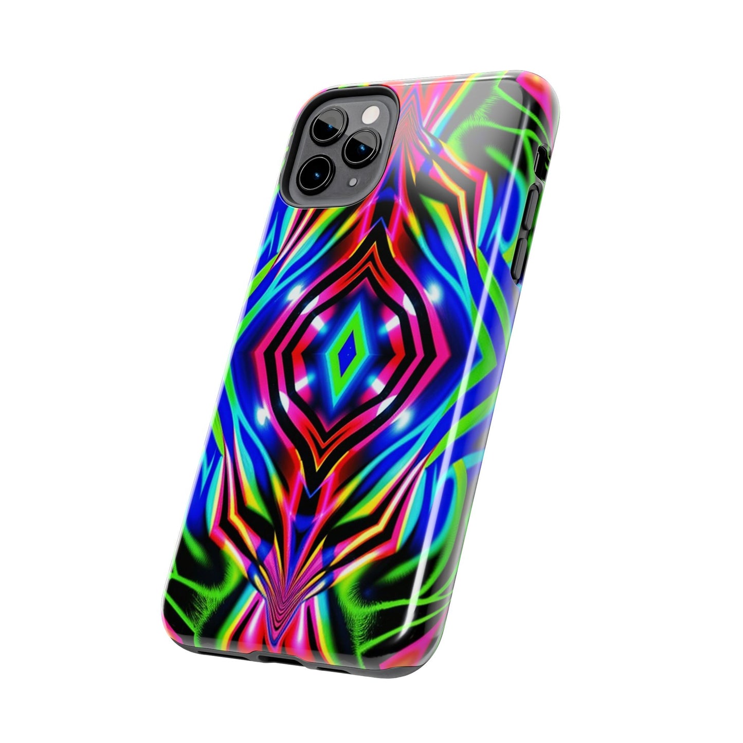 Infinite Neon (Tough iPhone Case)