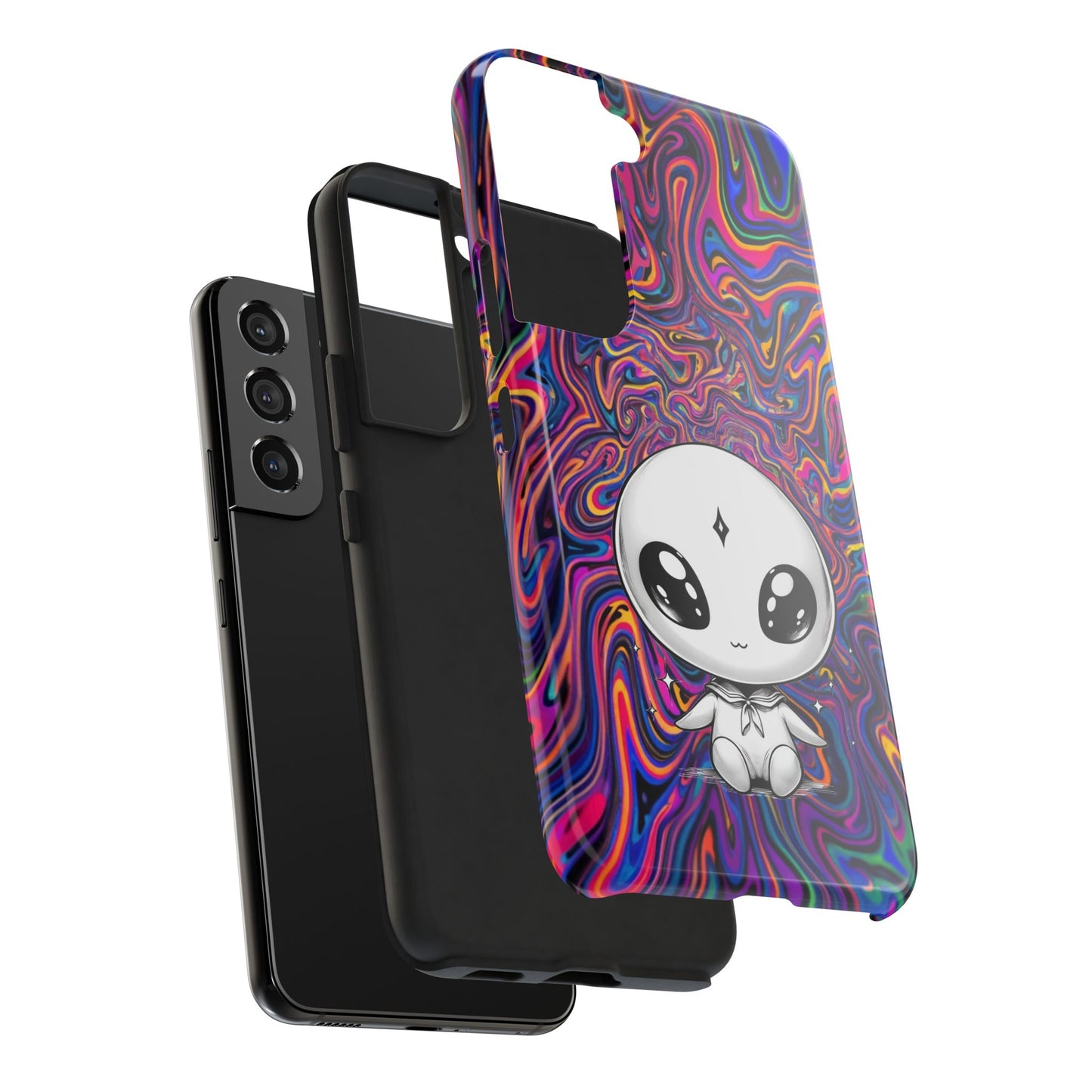 Kawaii Alien (Tough iPhone Case)