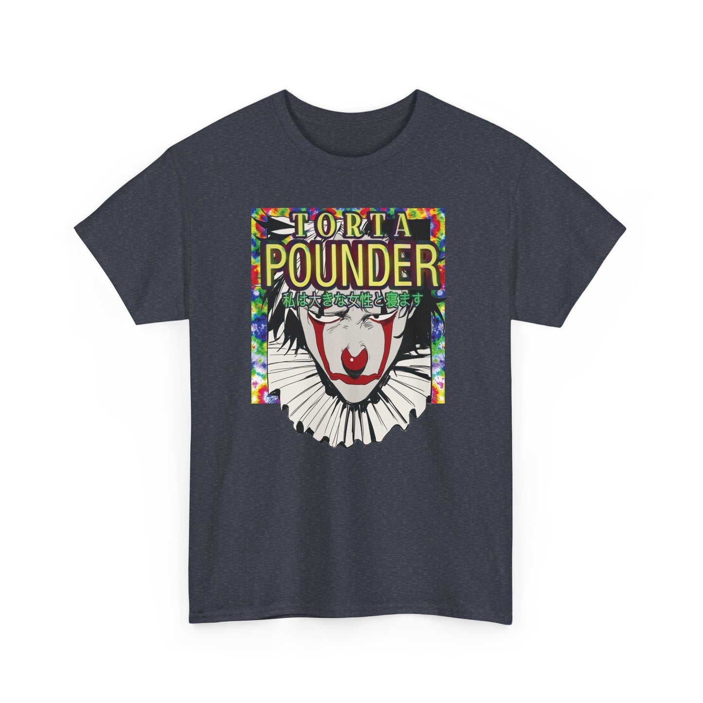 Torta Pounder 私は太った女性が大好きです Unisex Heavy Cotton Tee