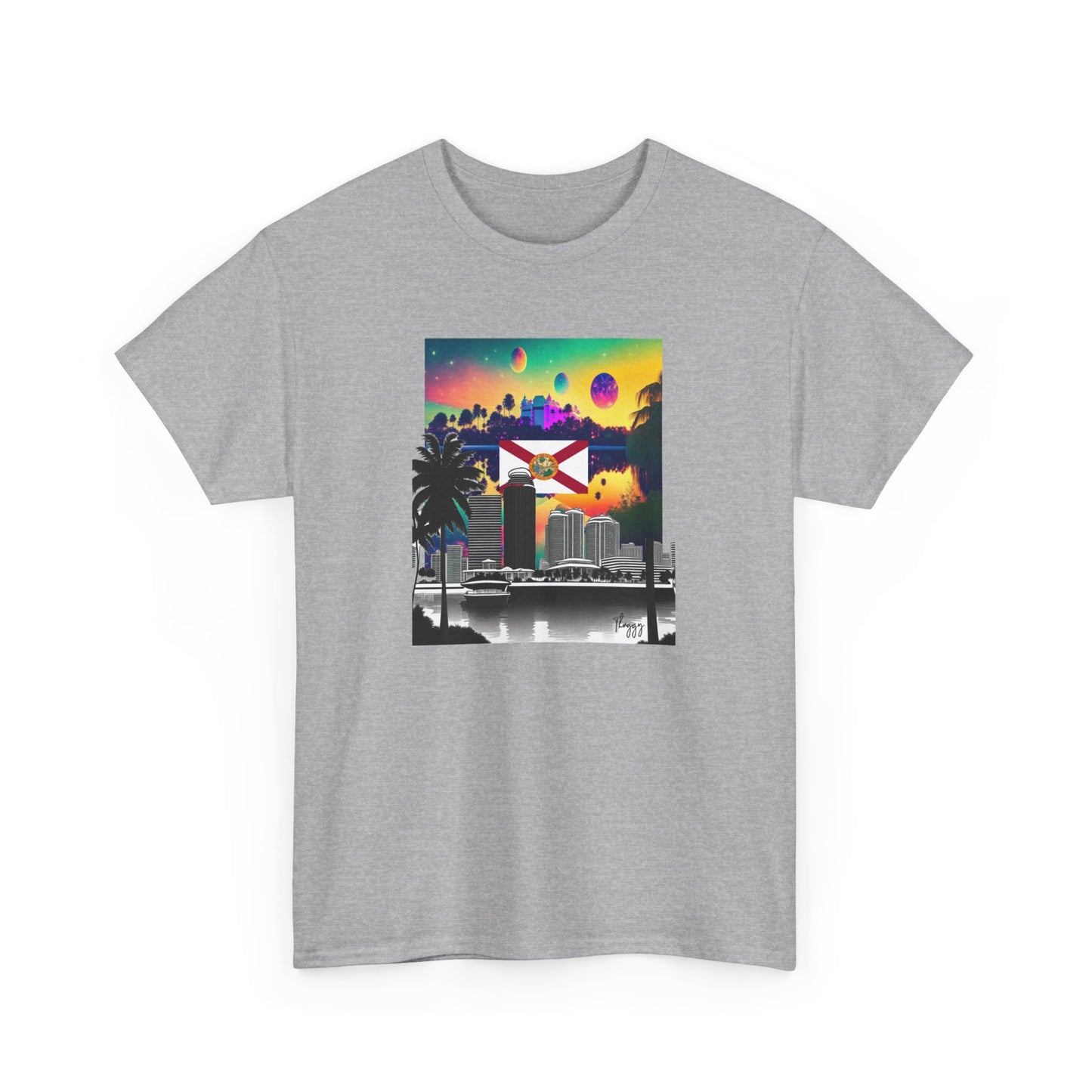 W Florida Wlorida (Unisex Heavy Cotton Tee)