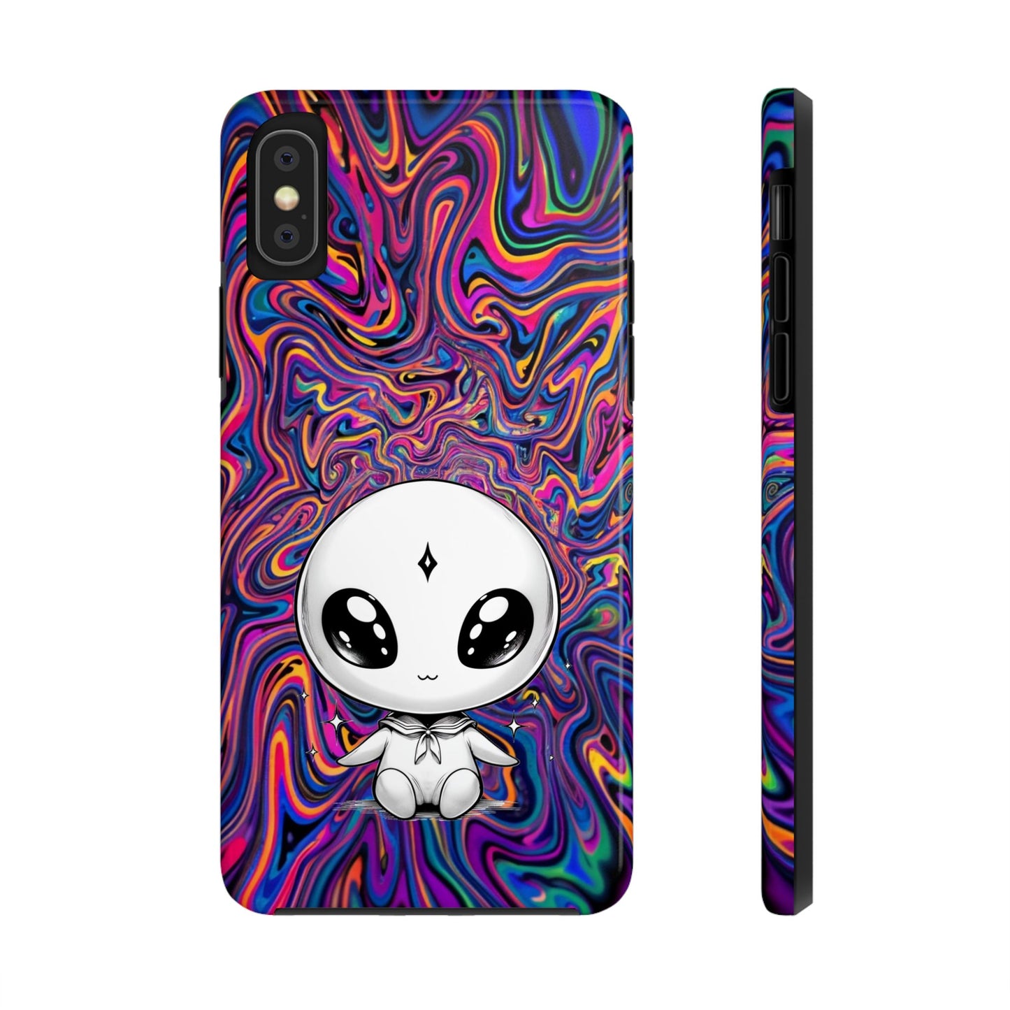 Kawaii Alien (Tough iPhone Case)