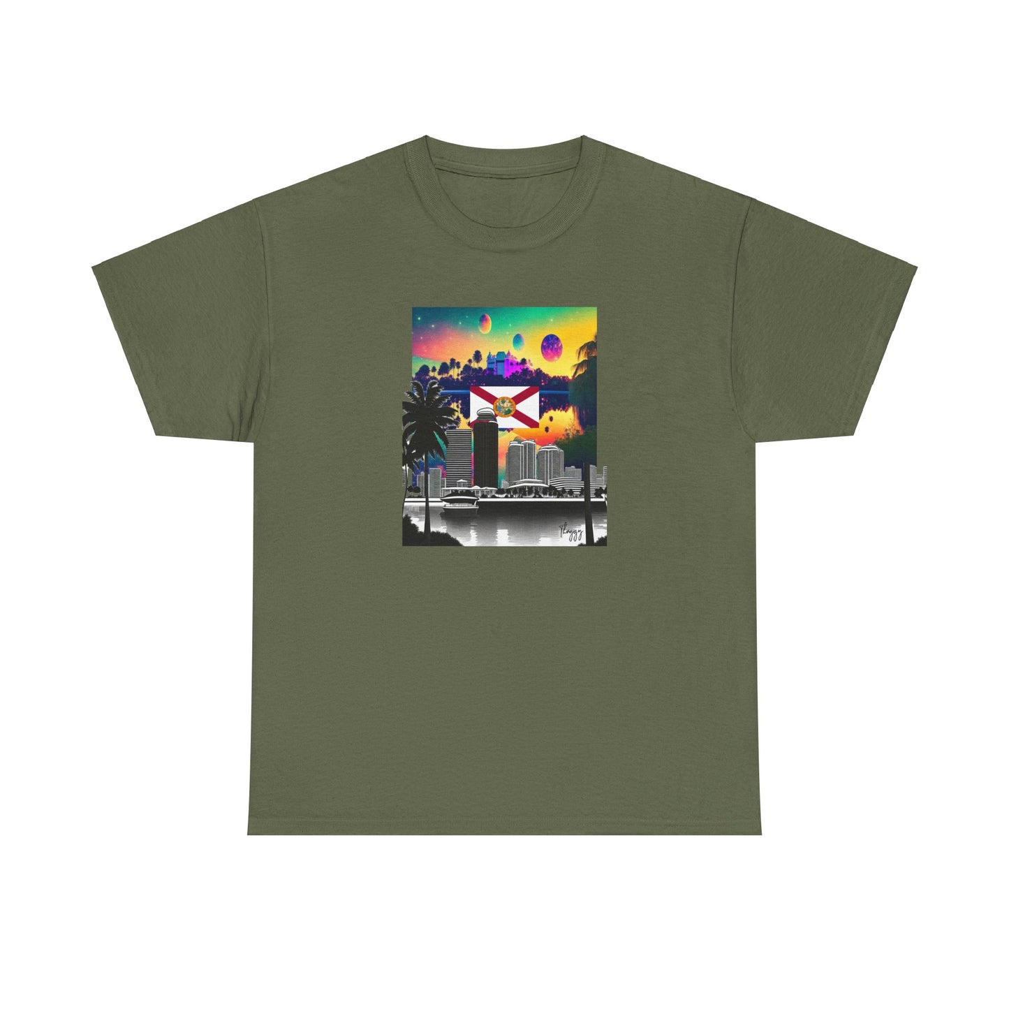 W Florida Wlorida (Unisex Heavy Cotton Tee)