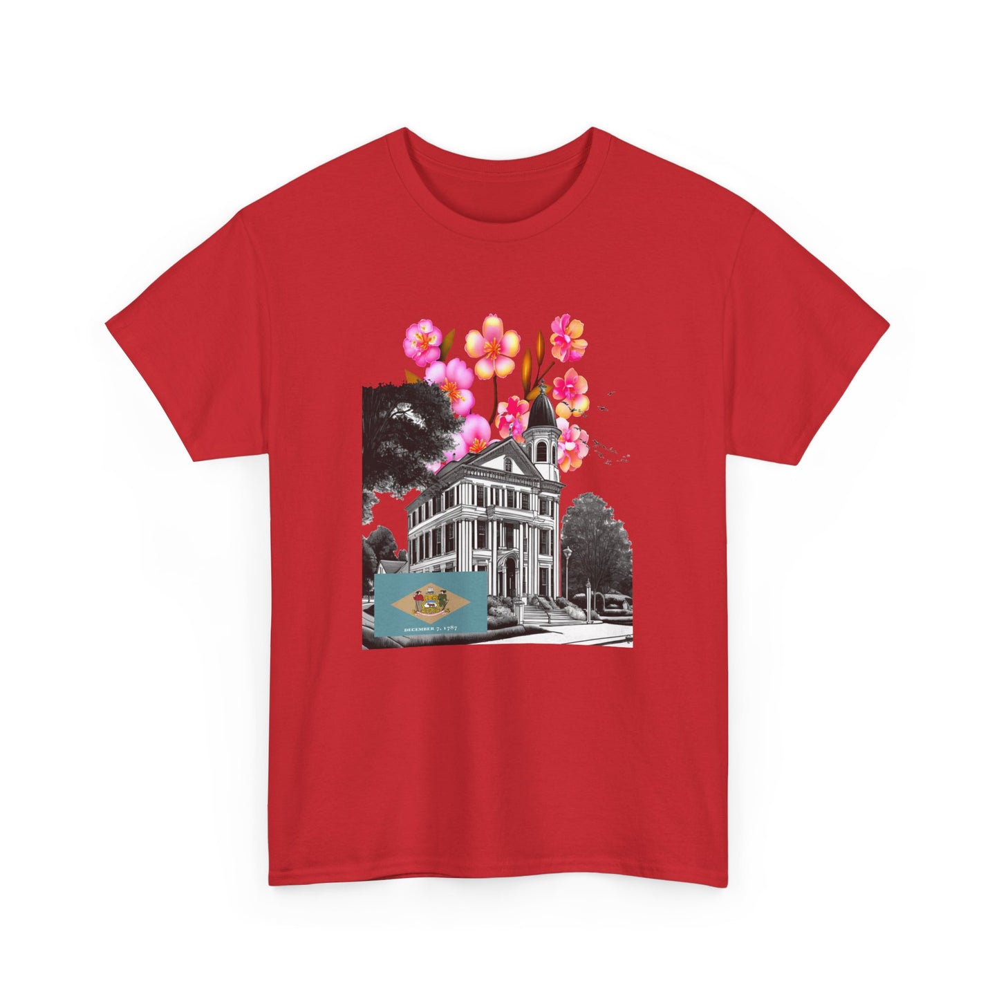 W Delaware Welaware (Unisex Heavy Cotton Tee)