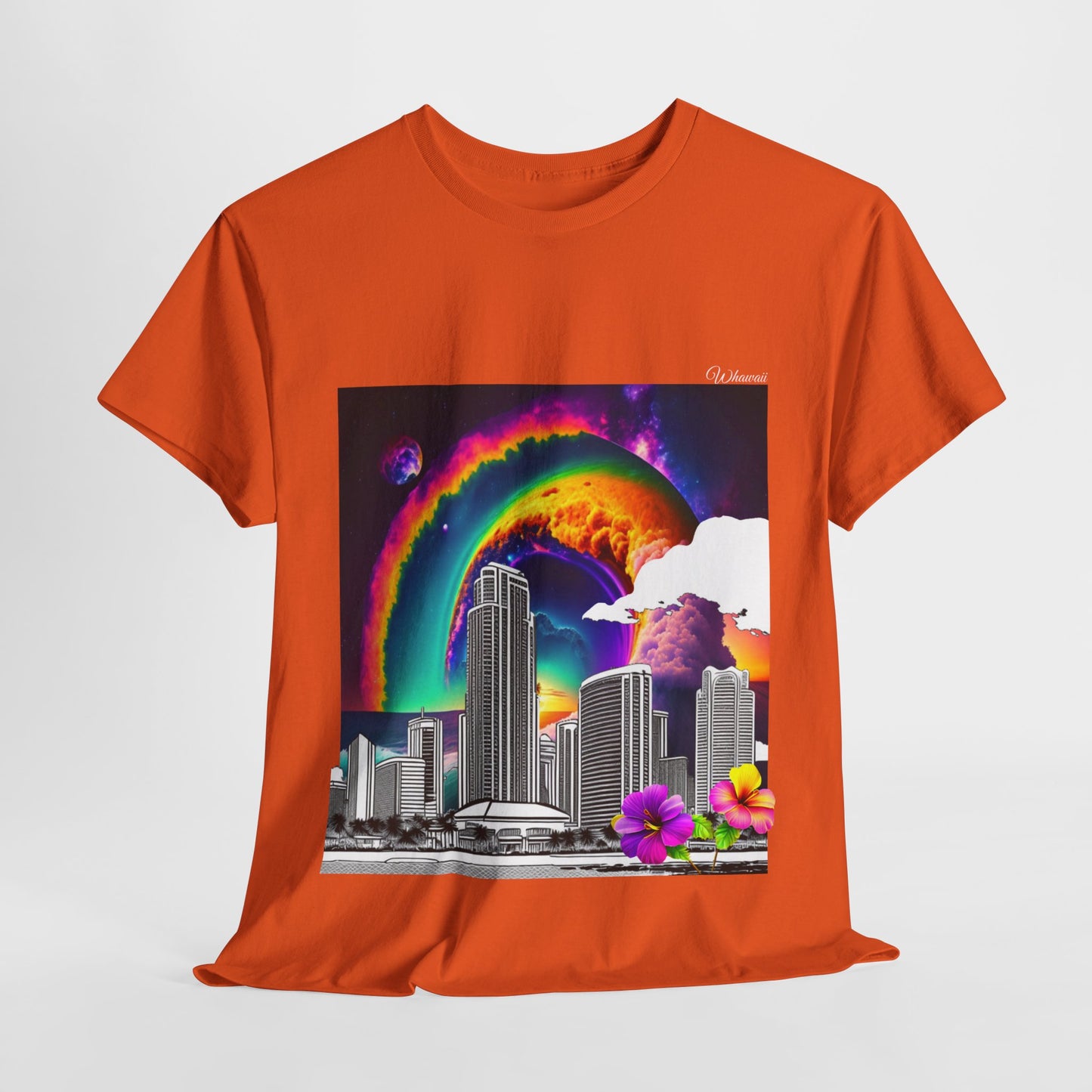 W Hawaii Wawaii (Unisex Heavy Cotton Tee)