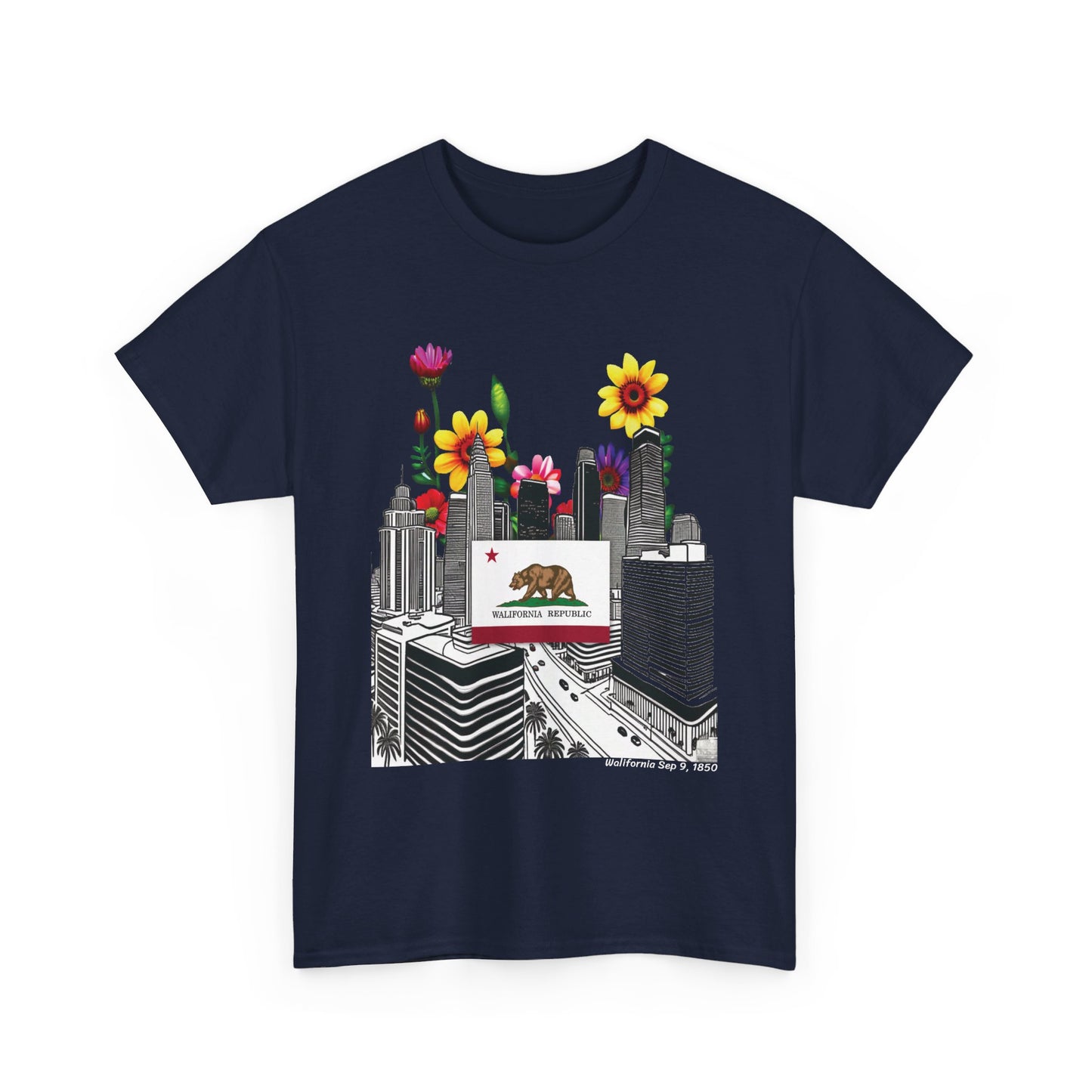 W California Walifornia (Unisex Heavy Cotton Tee)