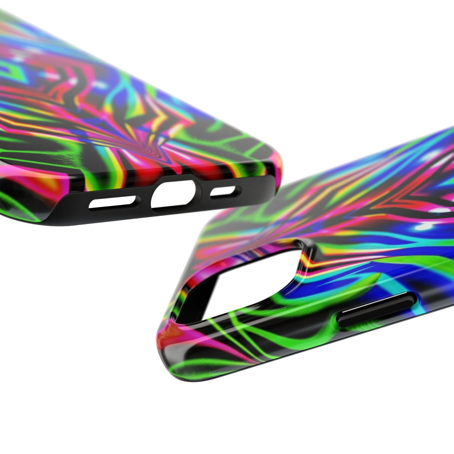 Infinite Neon (Tough iPhone Case)