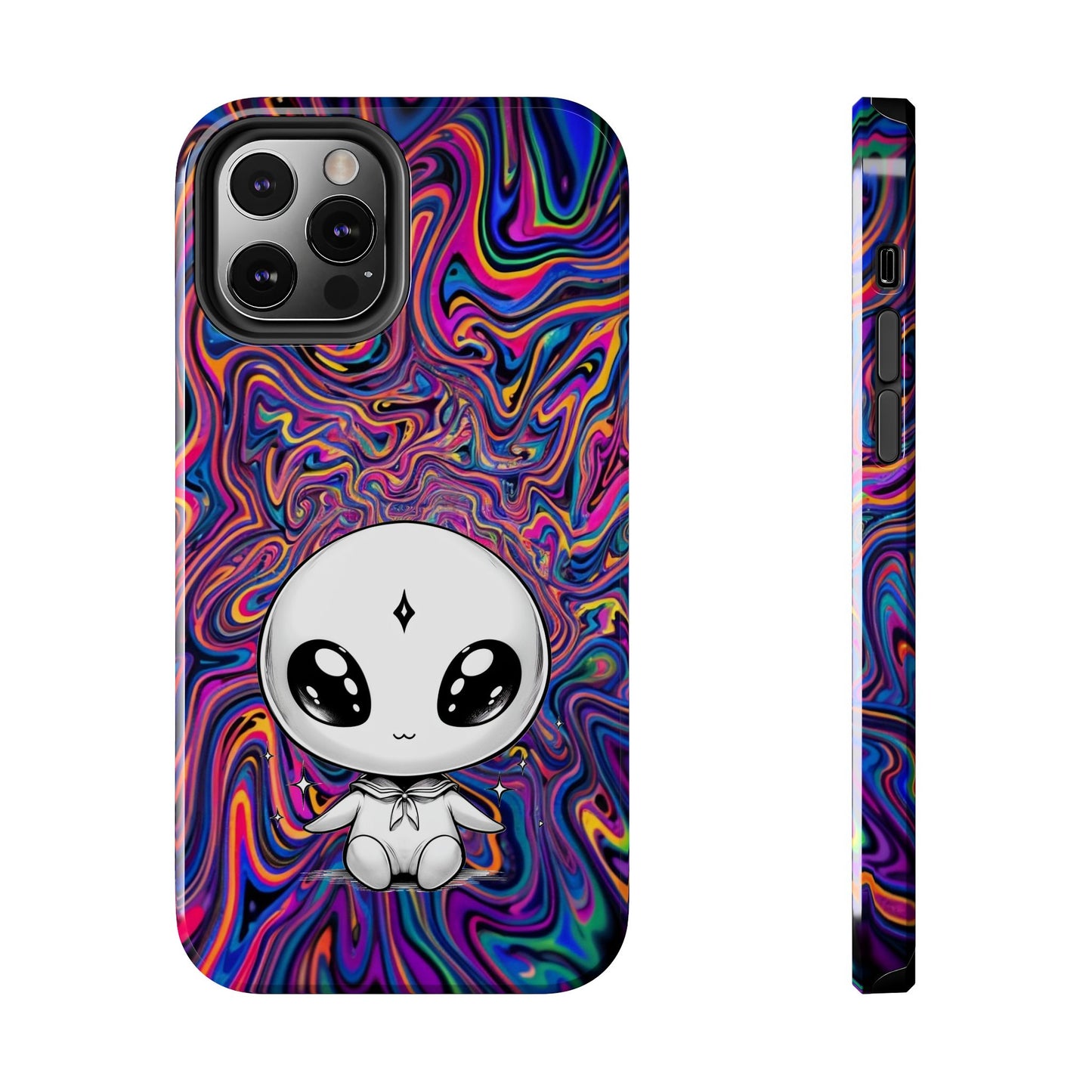 Kawaii Alien (Tough iPhone Case)