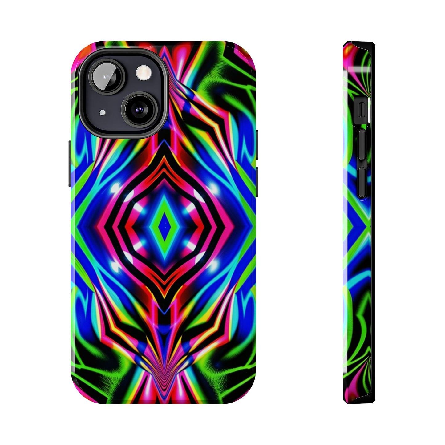 Infinite Neon (Tough iPhone Case)