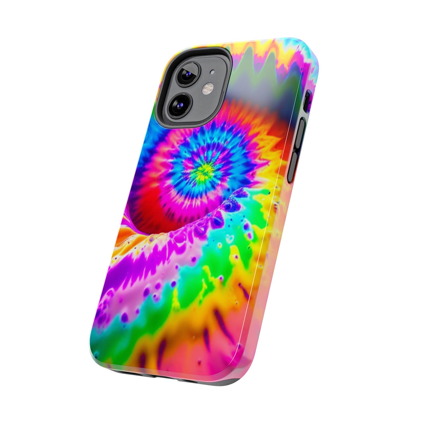 W Tie-Dye Wie-Wye (Tough iPhone Case)
