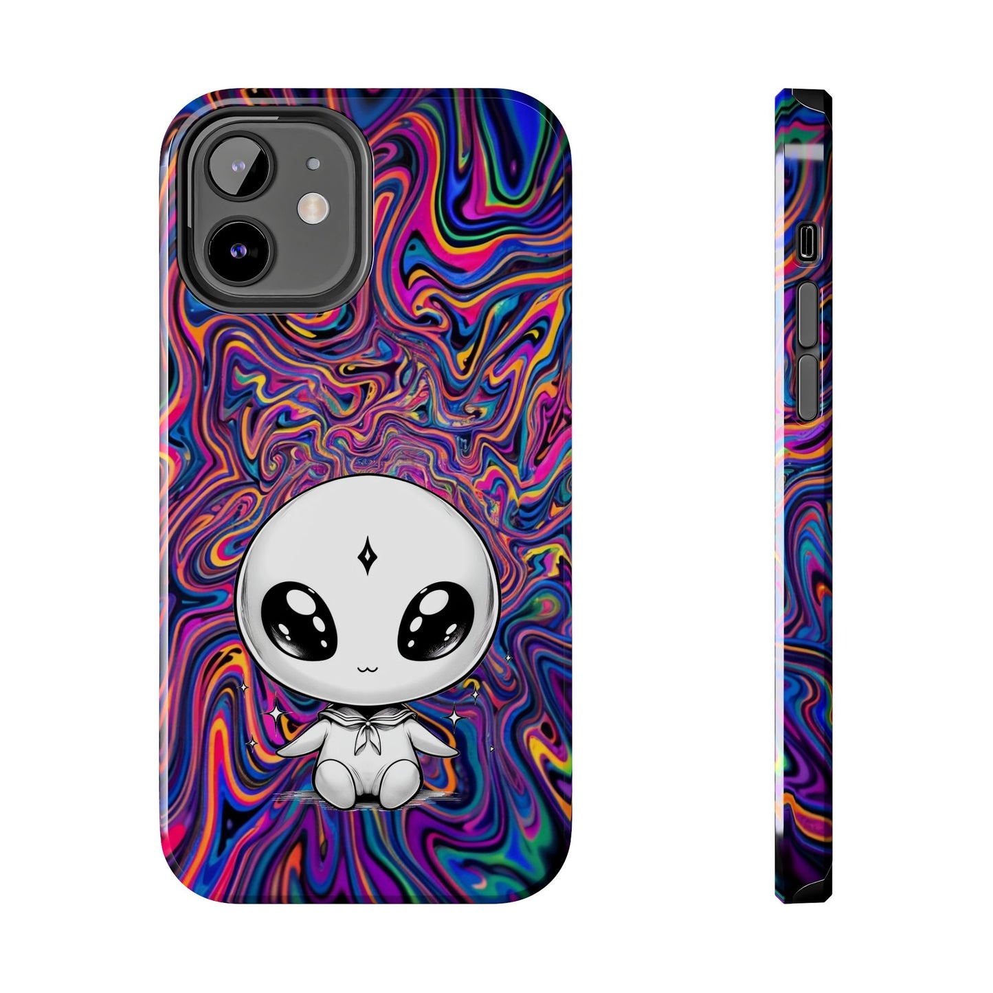 Kawaii Alien (Tough iPhone Case)