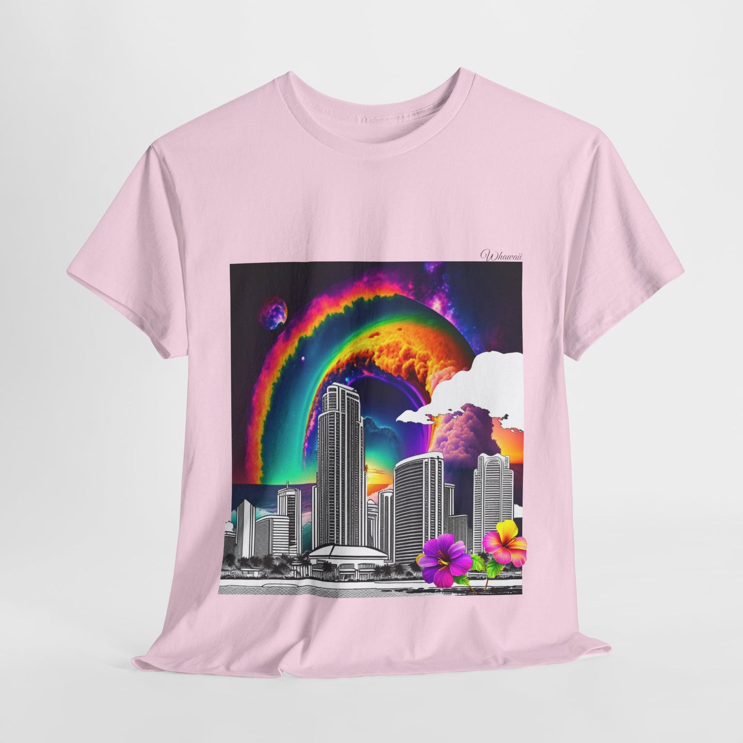 W Hawaii Wawaii (Unisex Heavy Cotton Tee)