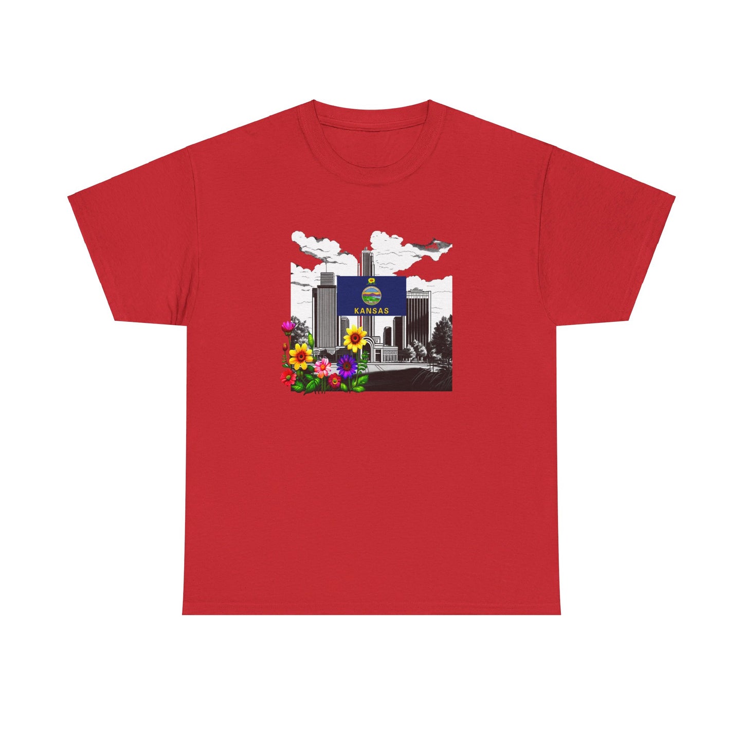 W Kansas Wansas (Unisex Heavy Cotton Tee)