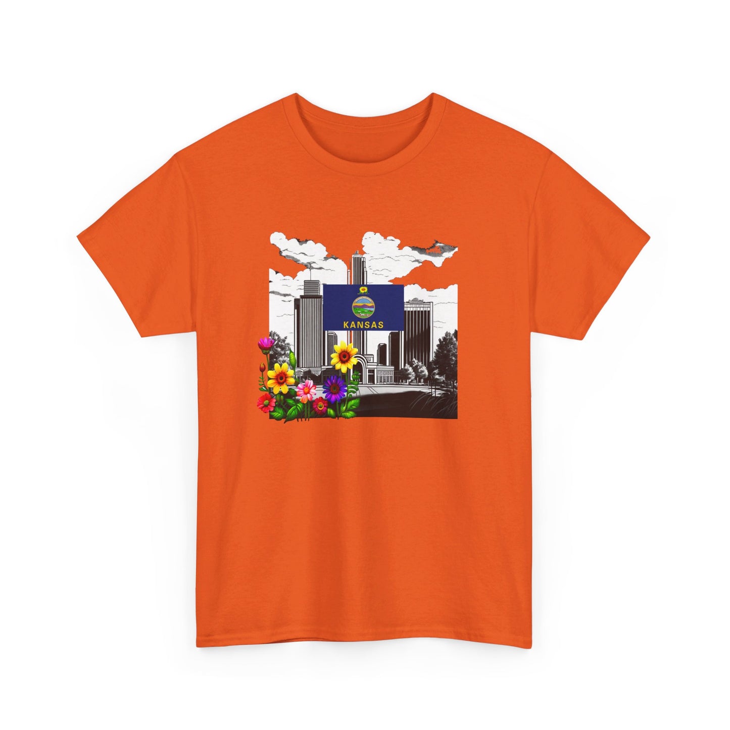 W Kansas Wansas (Unisex Heavy Cotton Tee)