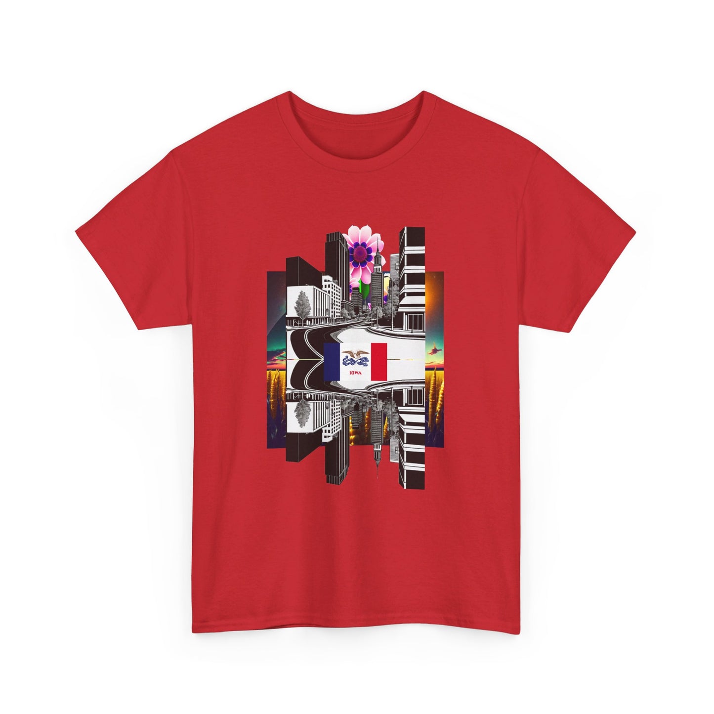 W Iowa Wiowa (Unisex Heavy Cotton Tee)