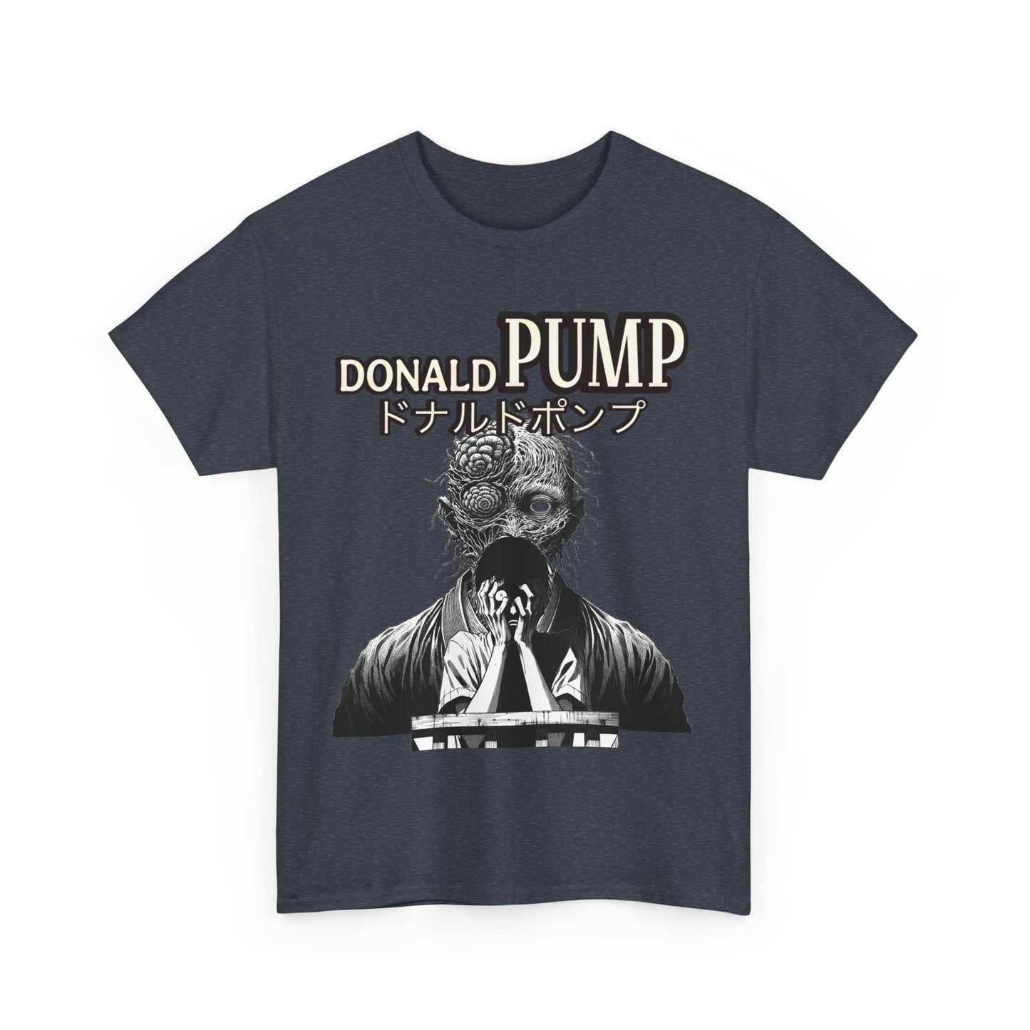 Donald Pumpドナルドポンプ Unisex Heavy Cotton Tee