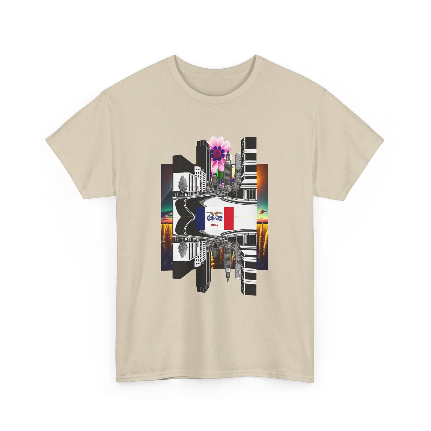 W Iowa Wiowa (Unisex Heavy Cotton Tee)