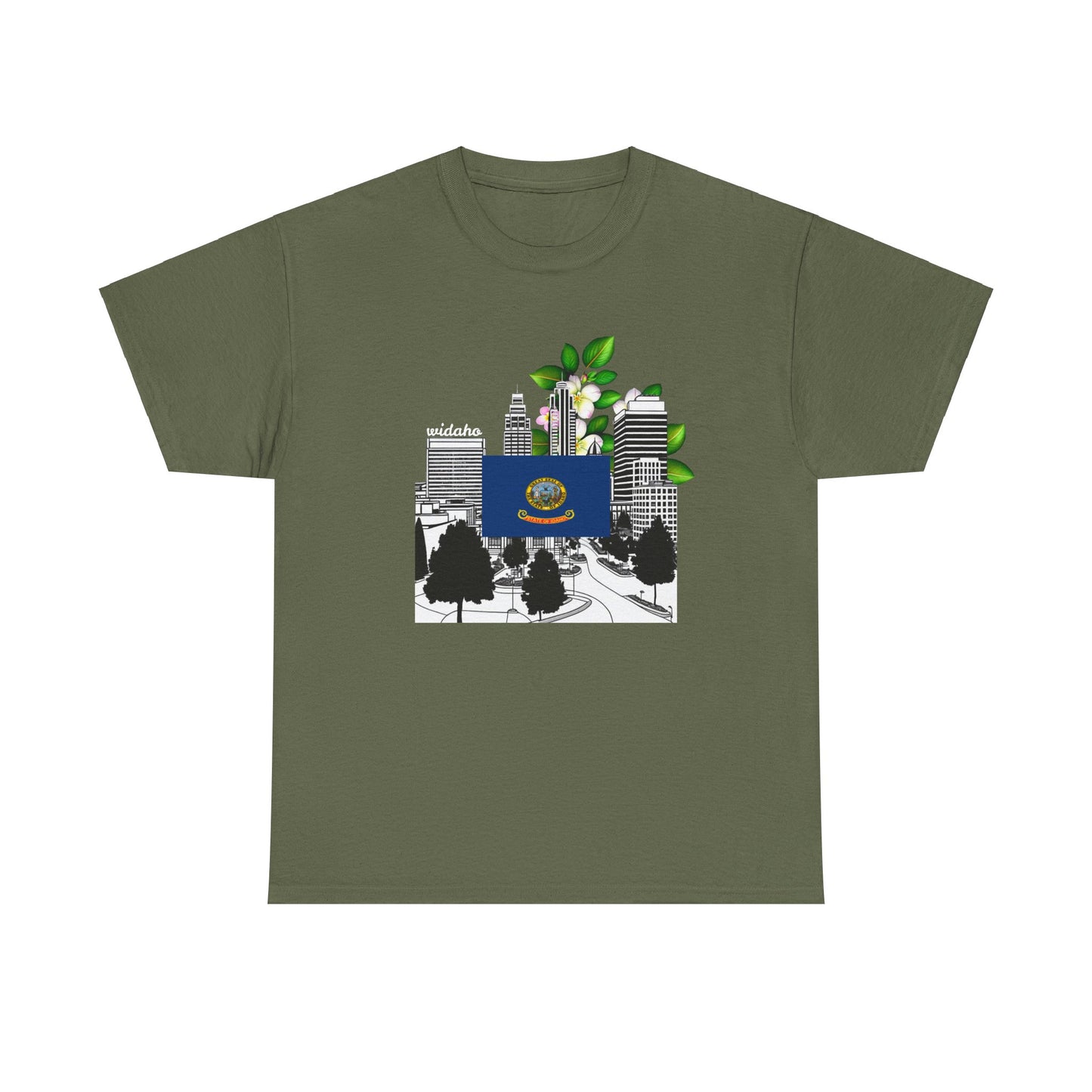 W Idaho Widaho (Unisex Heavy Cotton Tee)