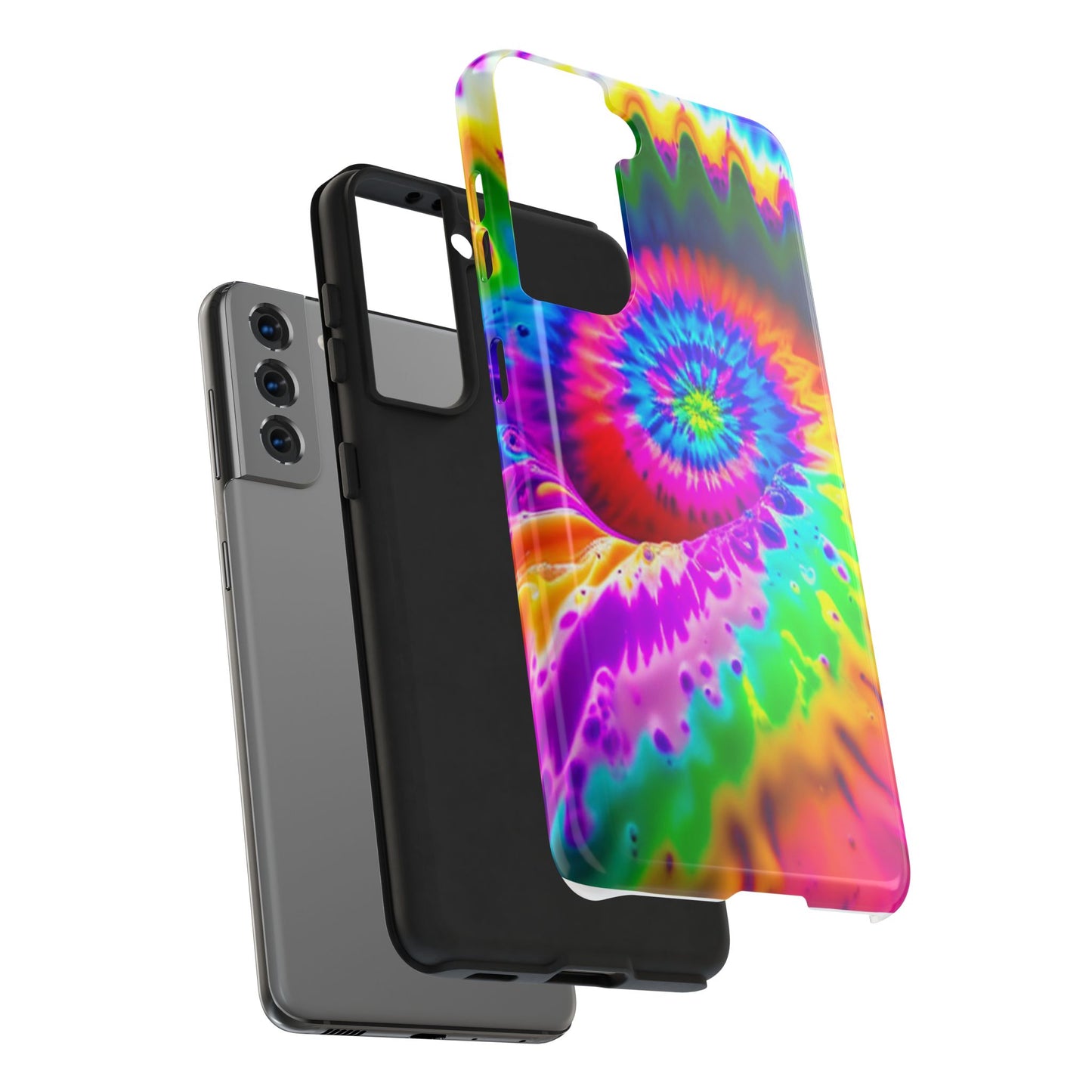 W Tie-Dye Wie-Wye (Tough iPhone Case)
