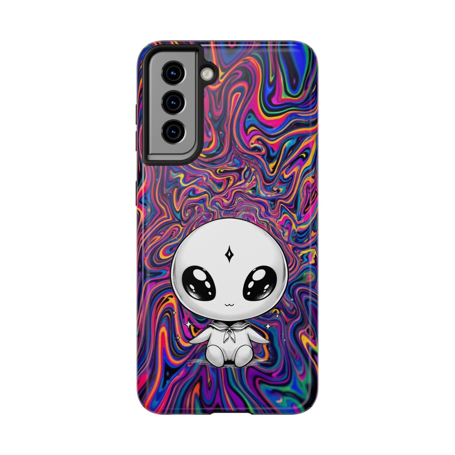 Kawaii Alien (Tough iPhone Case)