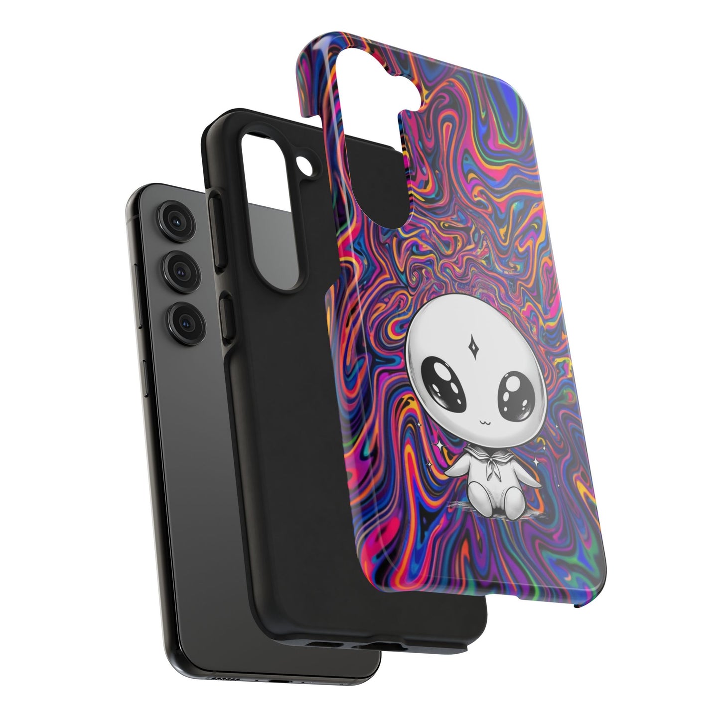 Kawaii Alien (Tough iPhone Case)
