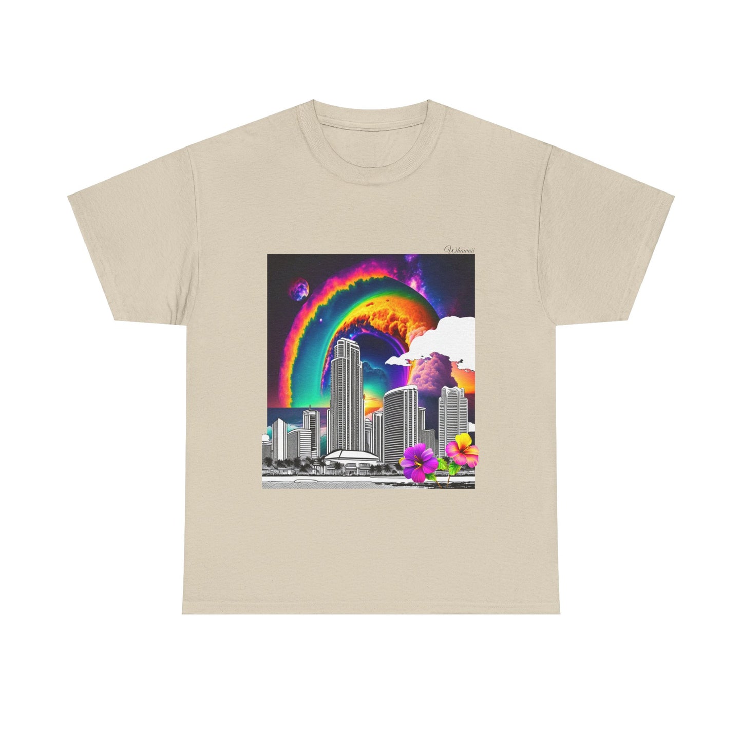 W Hawaii Wawaii (Unisex Heavy Cotton Tee)