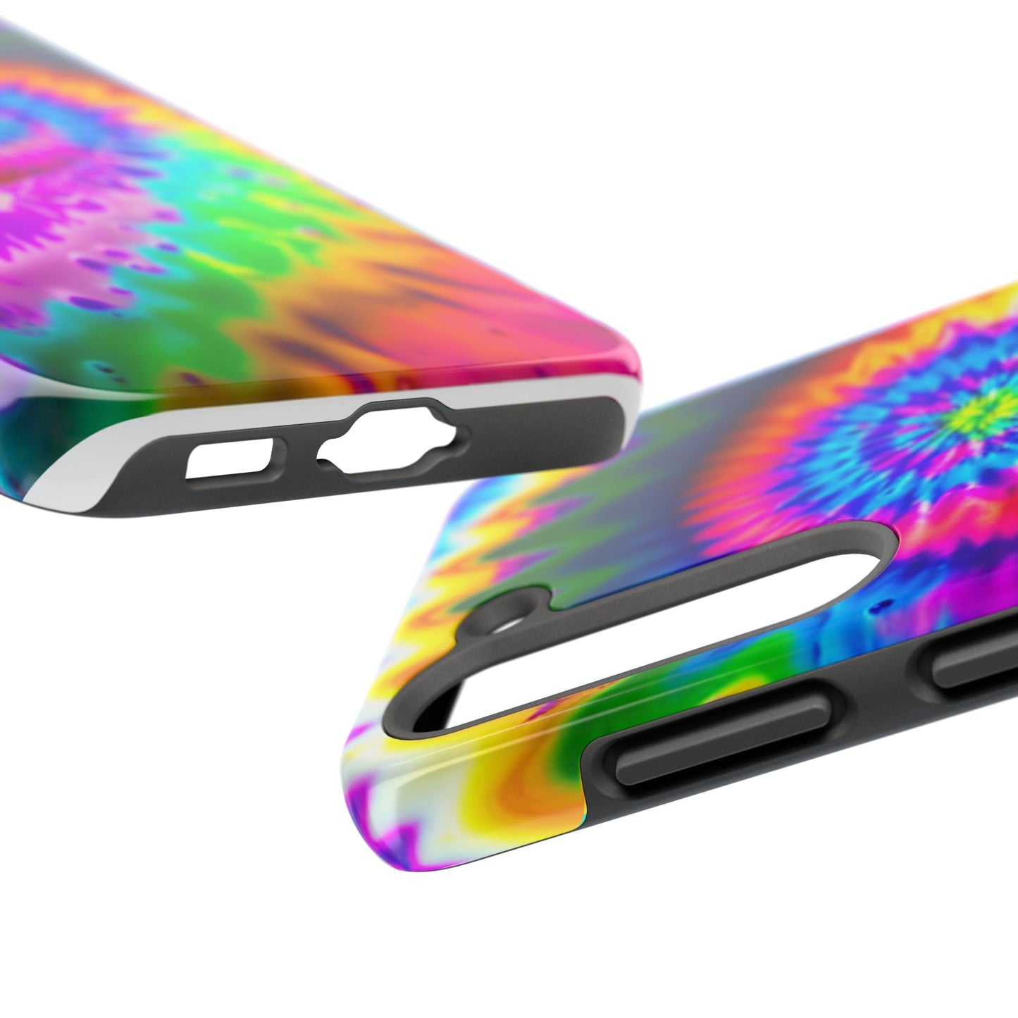 W Tie-Dye Wie-Wye (Tough iPhone Case)