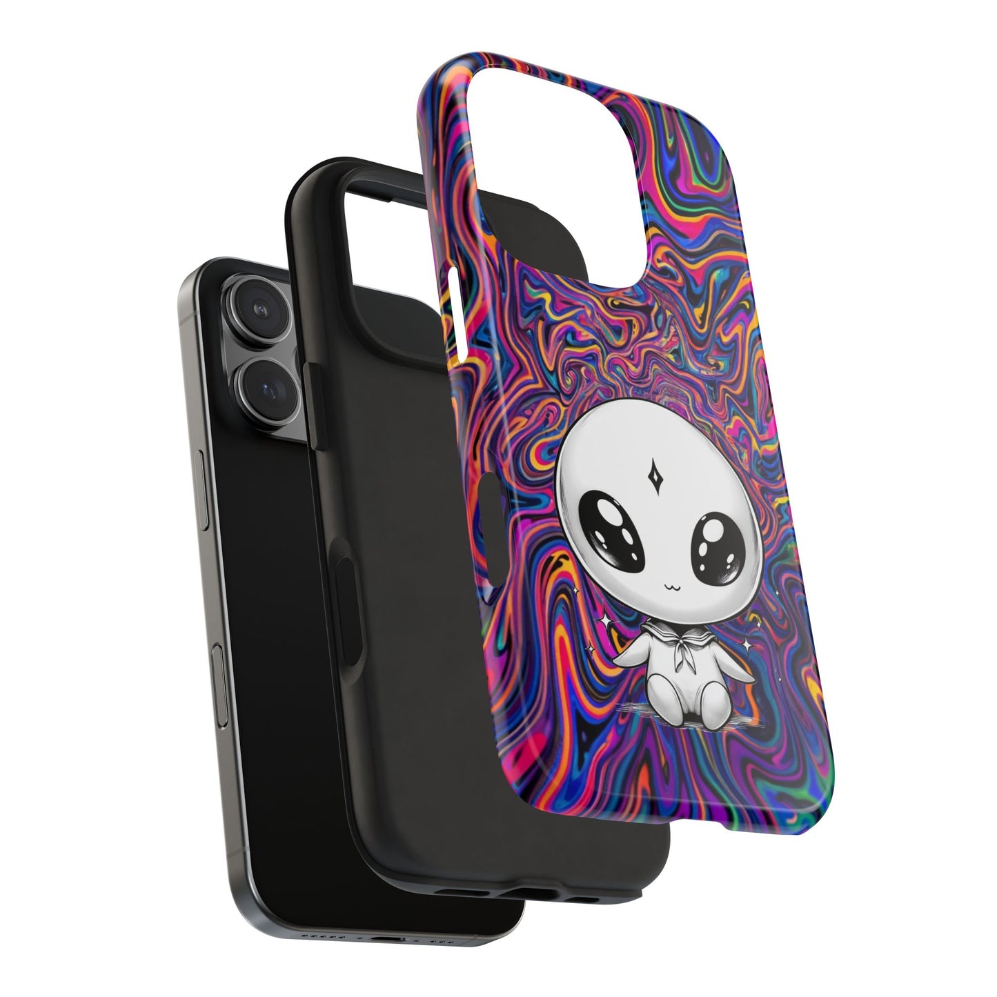 Kawaii Alien (Tough iPhone Case)