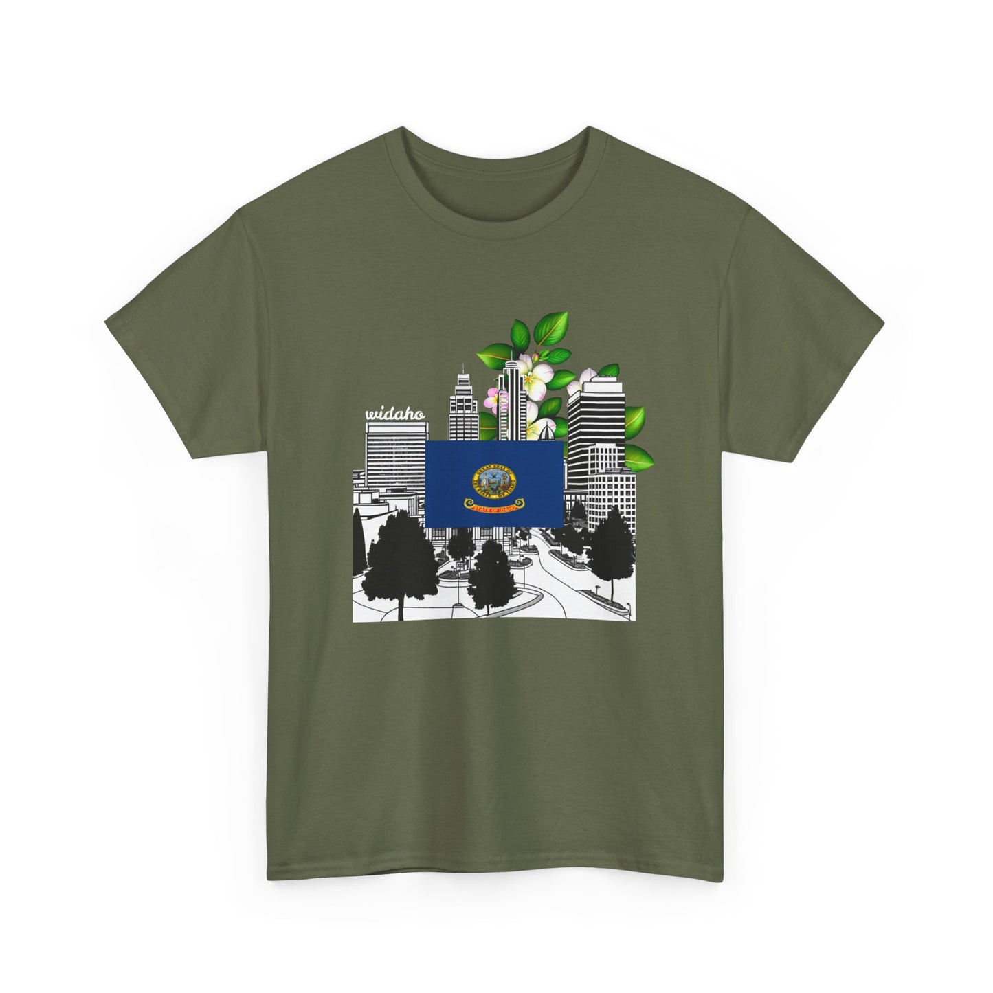 W Idaho Widaho (Unisex Heavy Cotton Tee)
