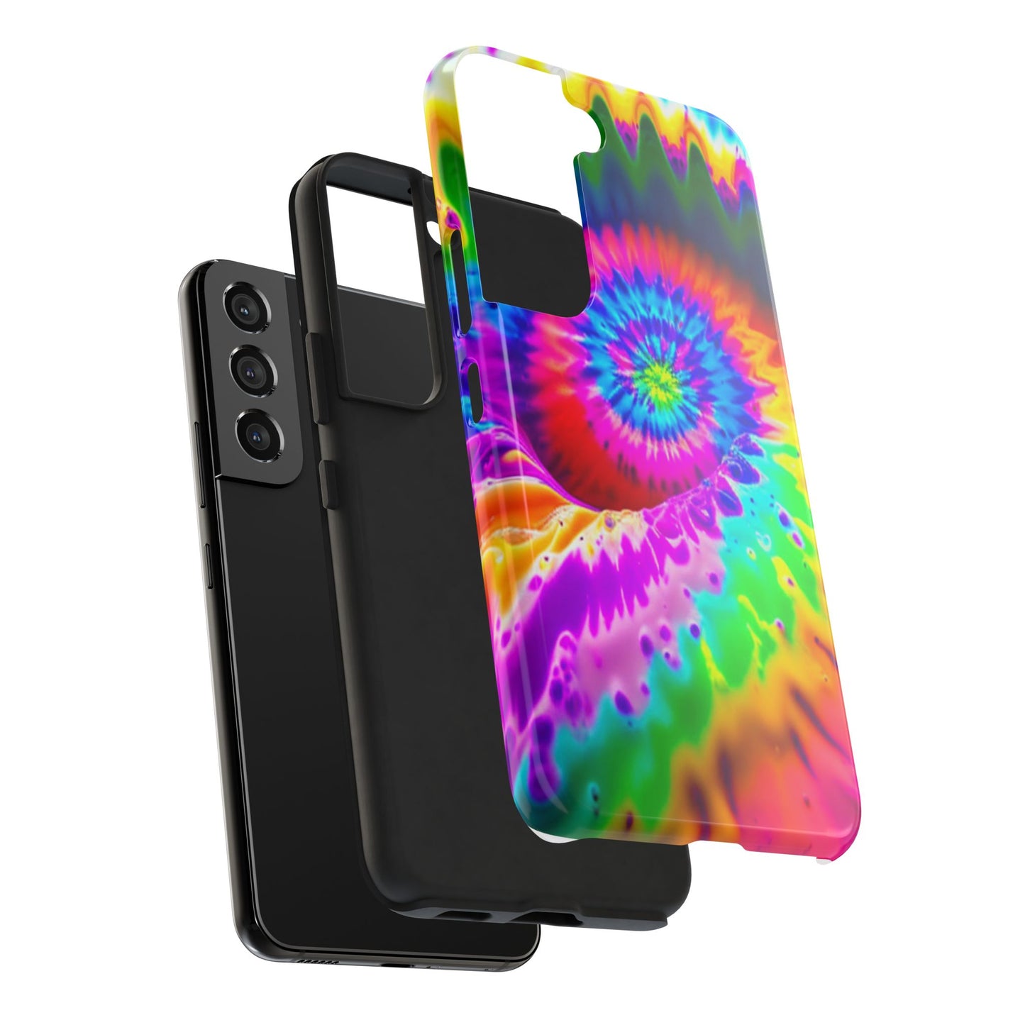 W Tie-Dye Wie-Wye (Tough iPhone Case)