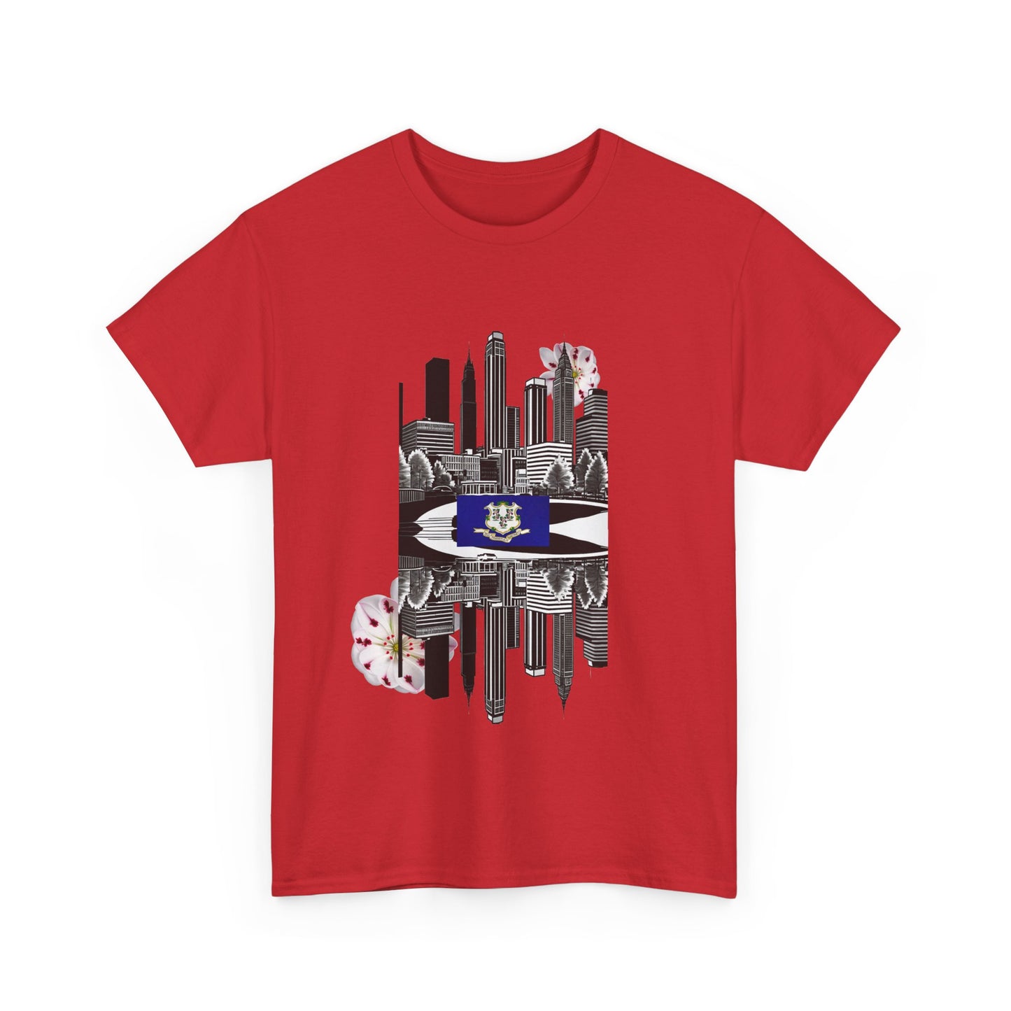 W Connecticut Wonnecticut (Unisex Heavy Cotton Tee)
