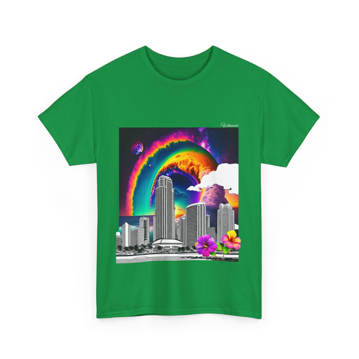 W Hawaii Wawaii (Unisex Heavy Cotton Tee)