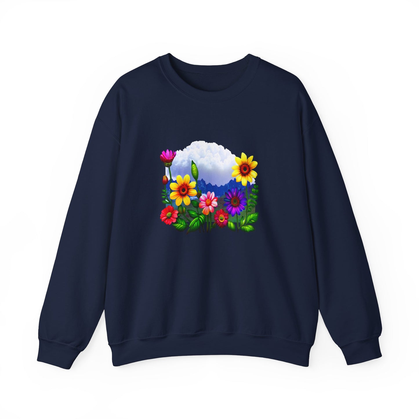 WildFlowers (Unisex Heavy Blend™ Crewneck Sweatshirt)