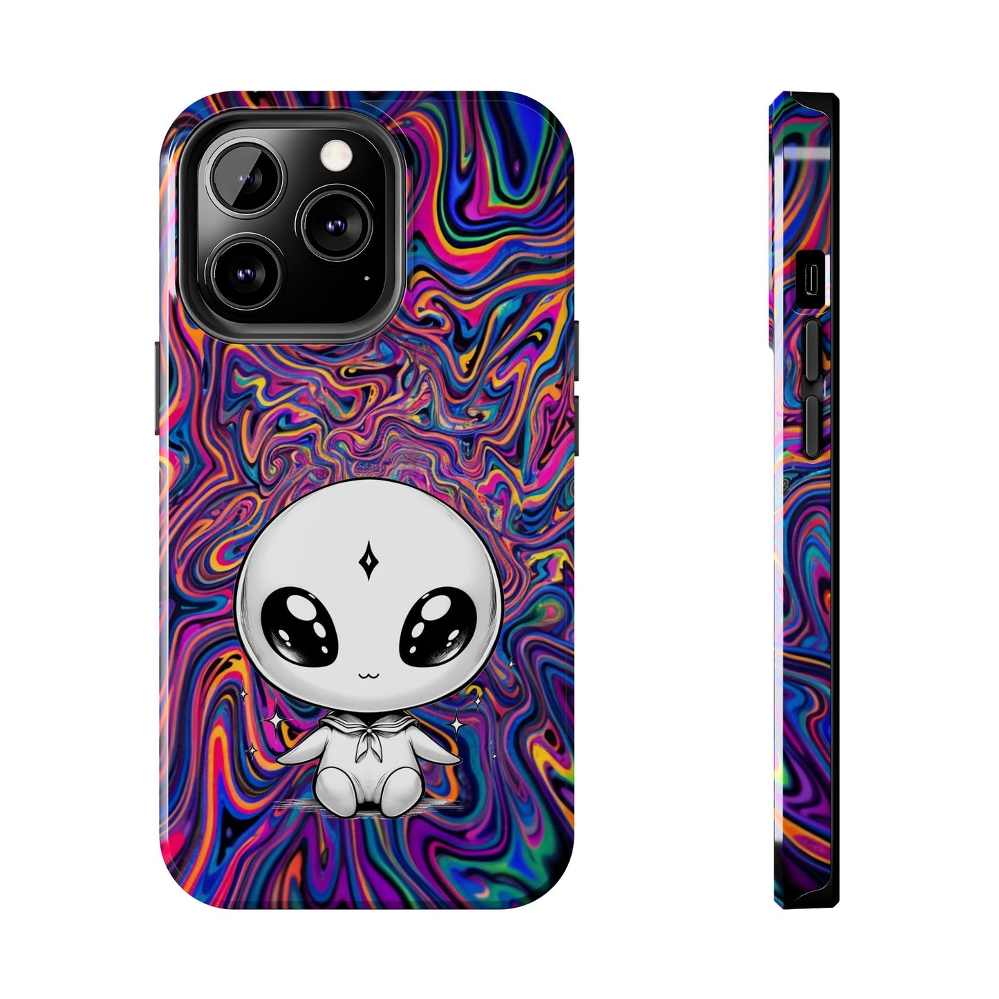 Kawaii Alien (Tough iPhone Case)