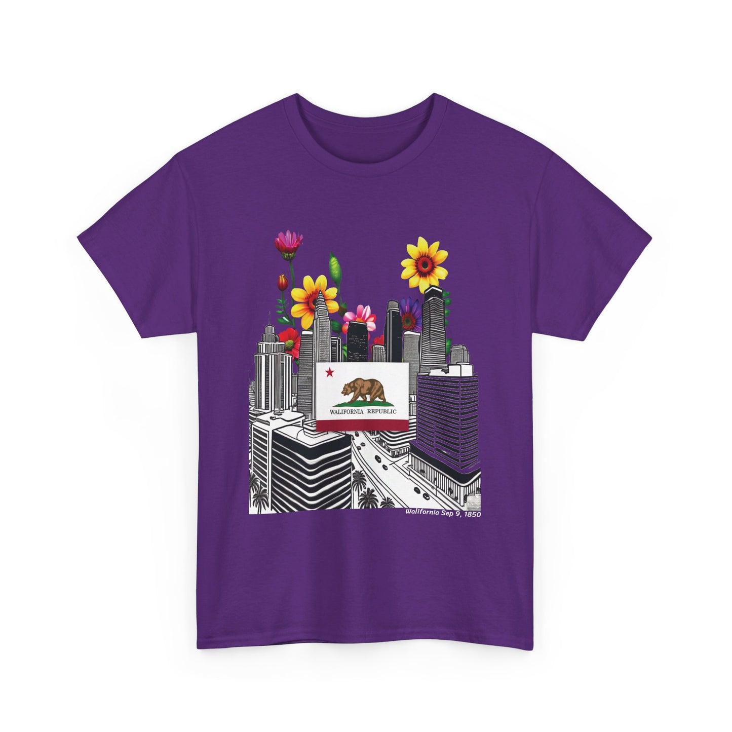 W California Walifornia (Unisex Heavy Cotton Tee)