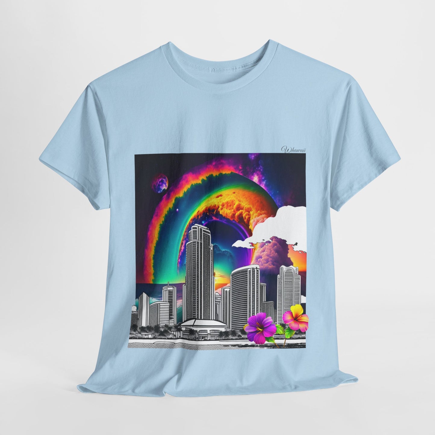 W Hawaii Wawaii (Unisex Heavy Cotton Tee)