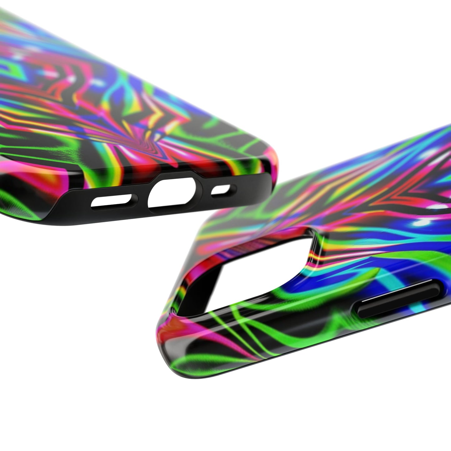 Infinite Neon (Tough iPhone Case)