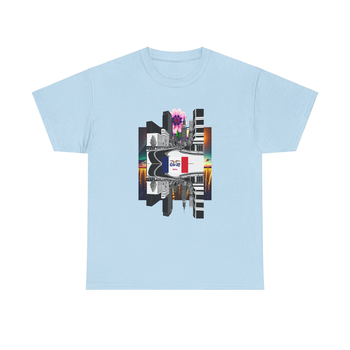 W Iowa Wiowa (Unisex Heavy Cotton Tee)