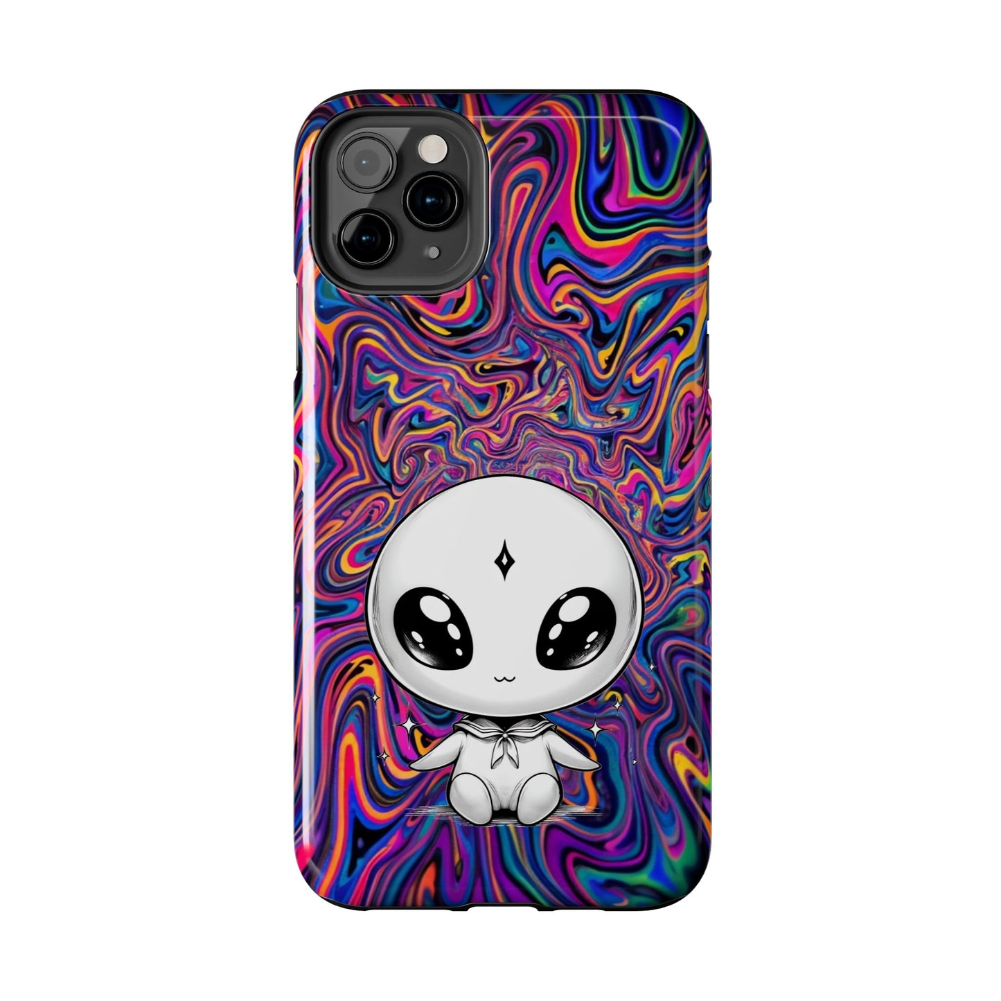 Kawaii Alien (Tough iPhone Case)
