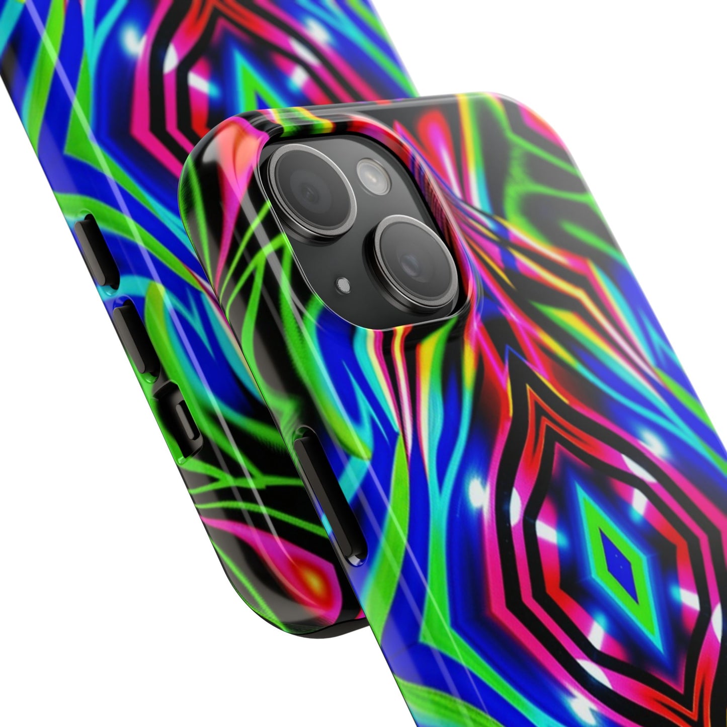 Infinite Neon (Tough iPhone Case)