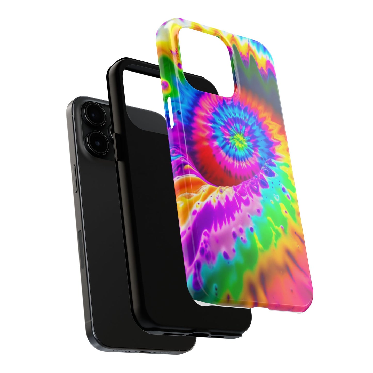 W Tie-Dye Wie-Wye (Tough iPhone Case)
