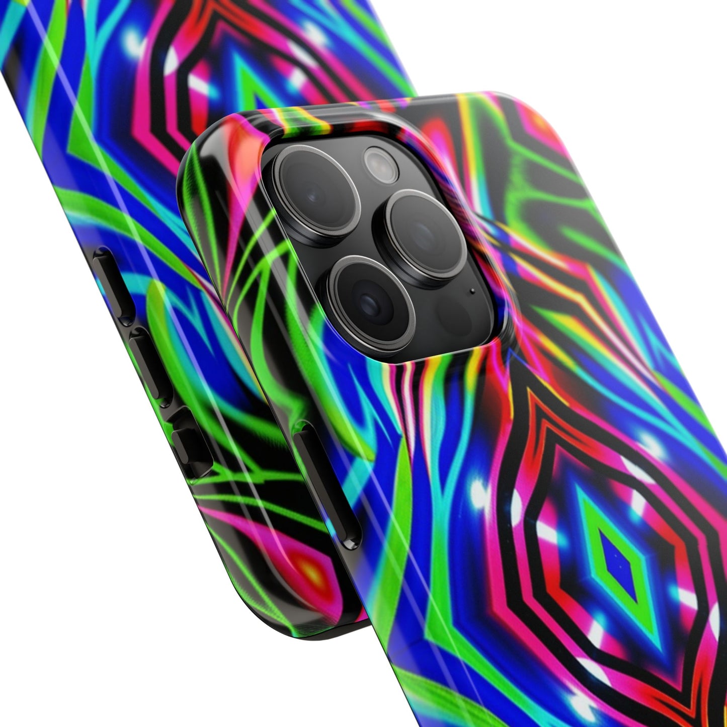Infinite Neon (Tough iPhone Case)